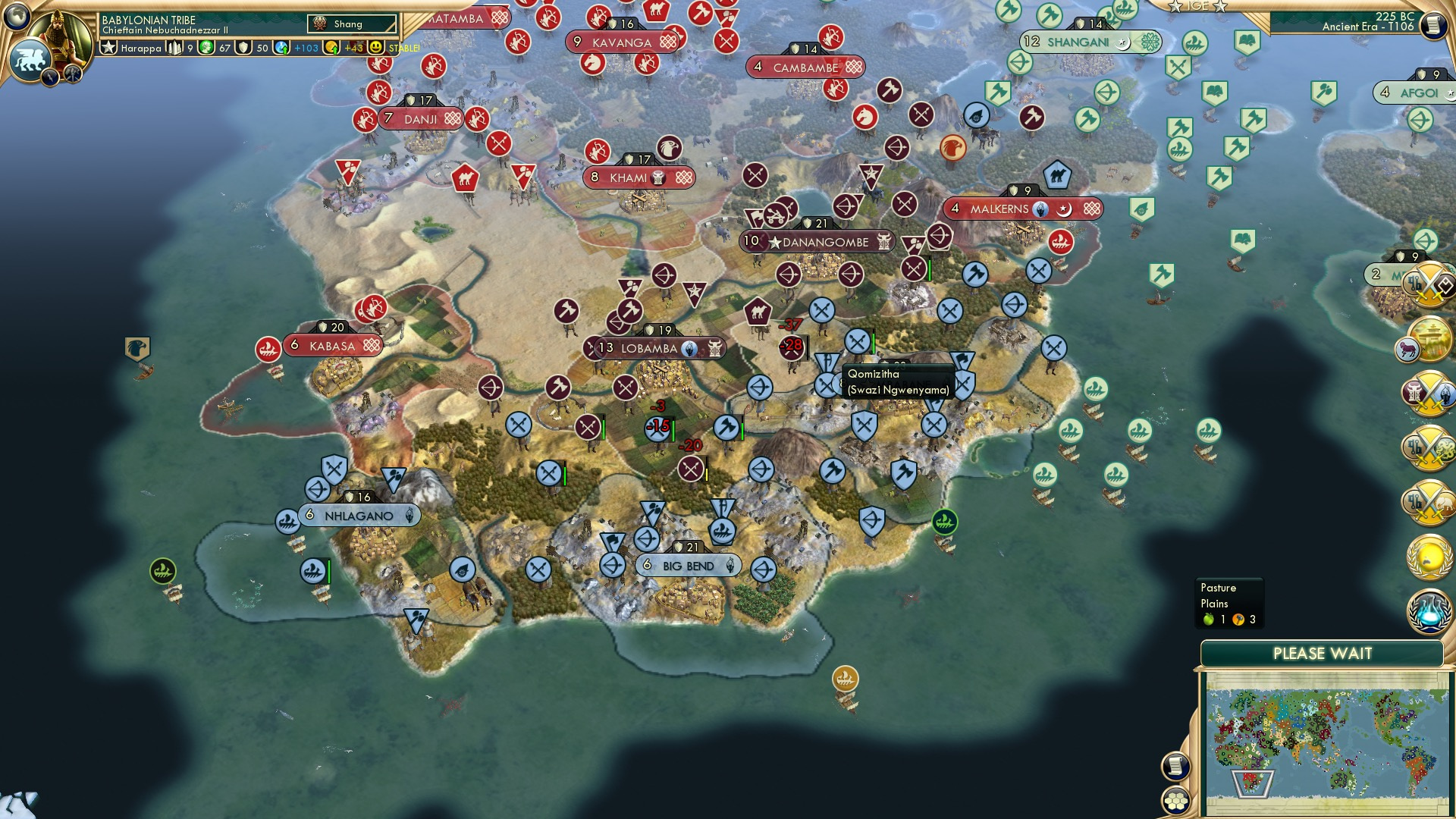 CBR In-Game Screenshot of Qom & Get it