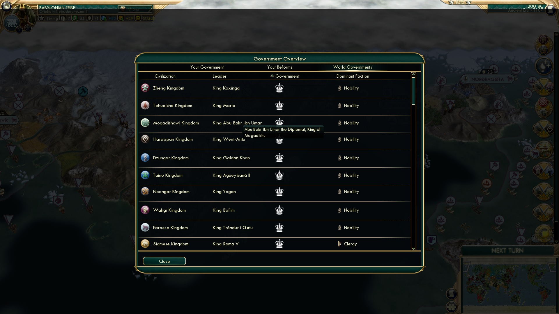 CBR In-Game Screenshot of Thy Kingdom Come