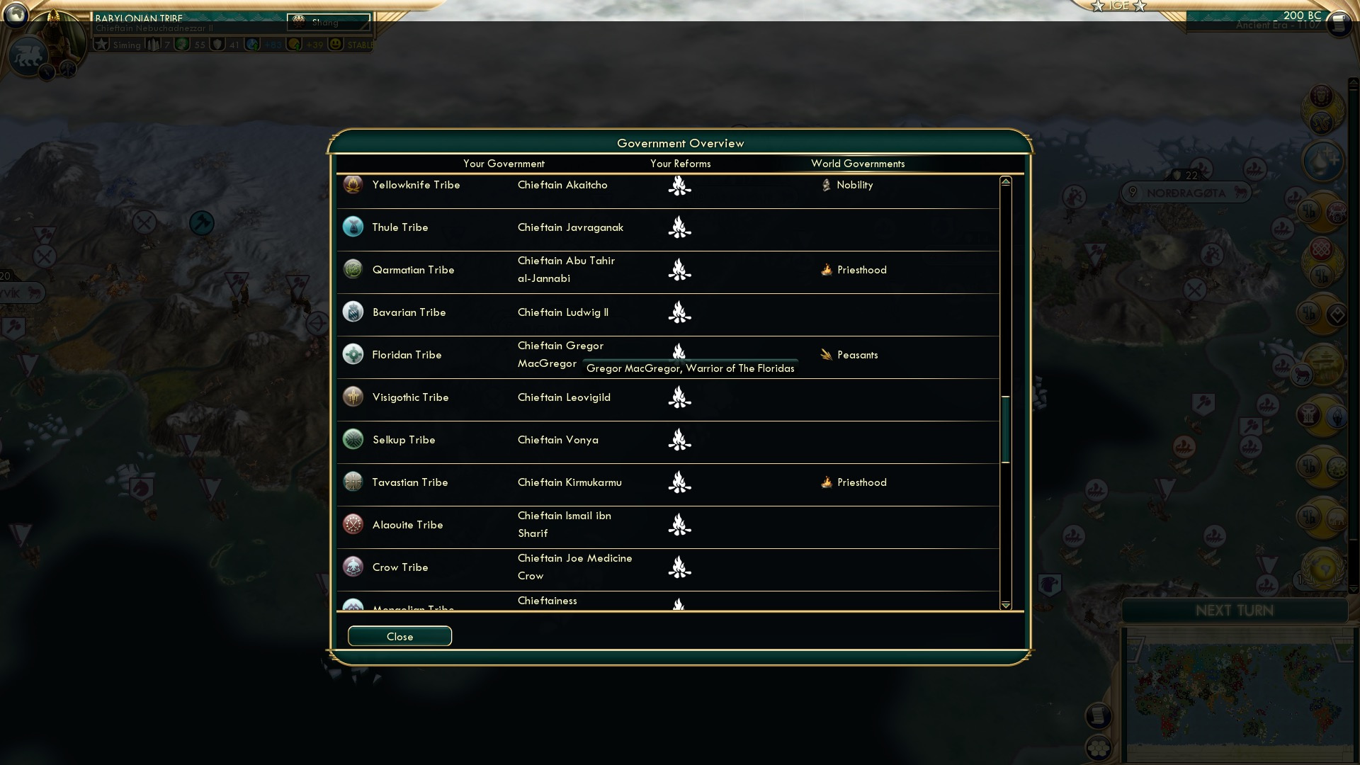 CBR In-Game Screenshot of Five Minutes Later