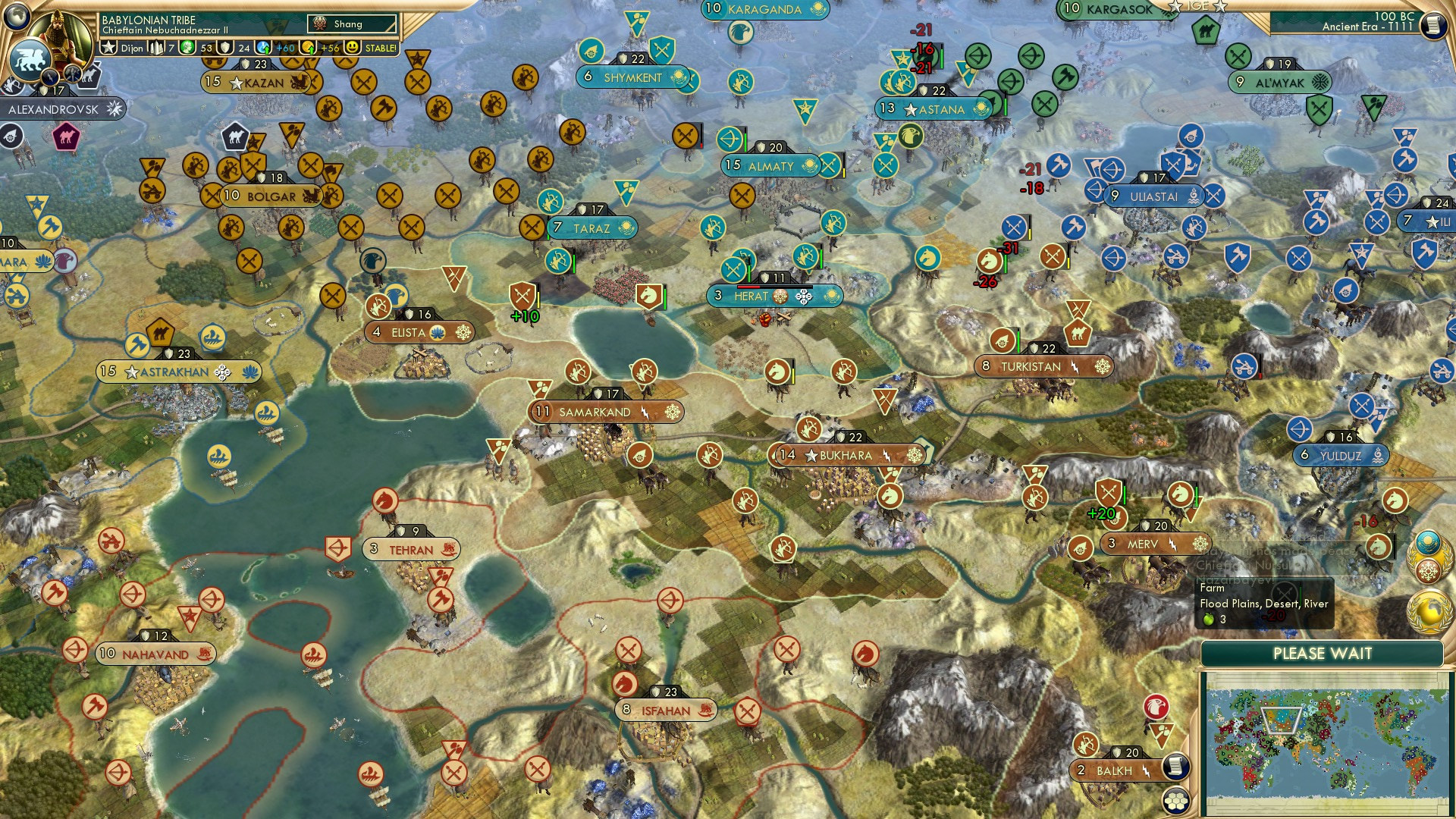 CBR In-Game Screenshot of Leaving us Kazakh