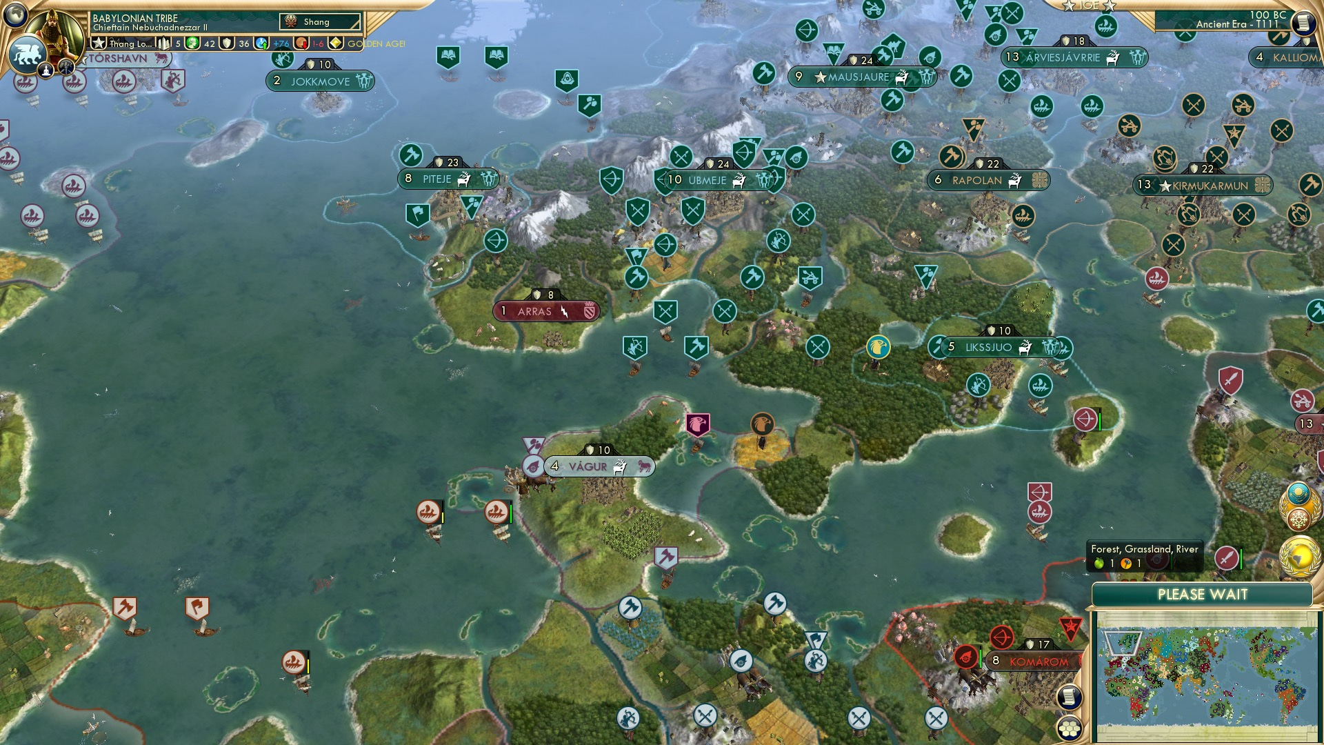 CBR In-Game Screenshot of Pain in the Arras