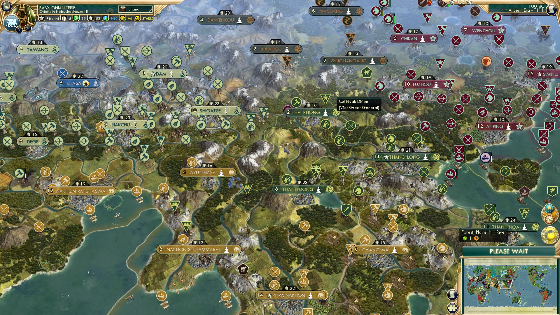 CBR In-Game Screenshot of Nyak Out!