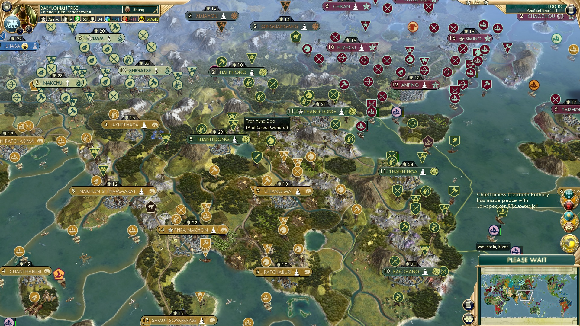 CBR In-Game Screenshot of Hung around, find out.