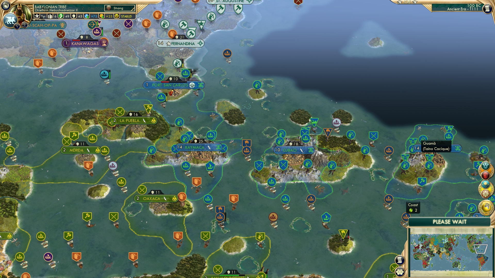 CBR In-Game Screenshot of Whatchu Guamá do about it?