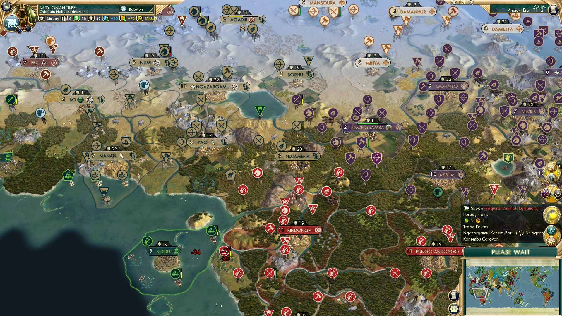 CBR In-Game Screenshot of Lessons Unlearned