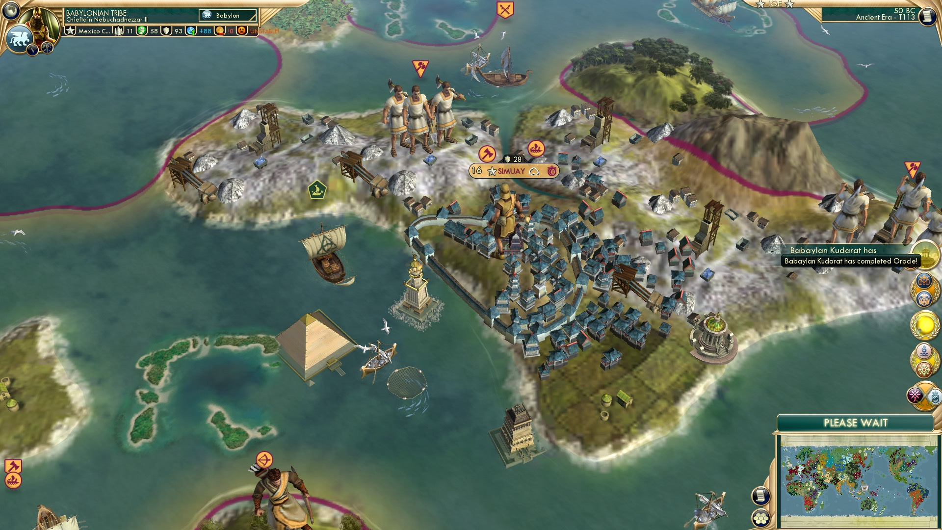 CBR In-Game Screenshot of Divinations in Danao