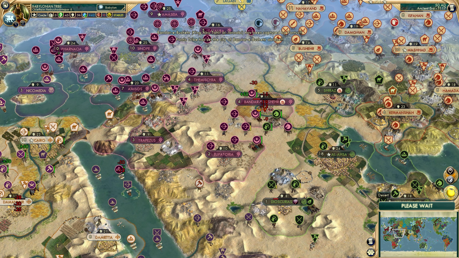 CBR In-Game Screenshot of Pontus Pokes Back