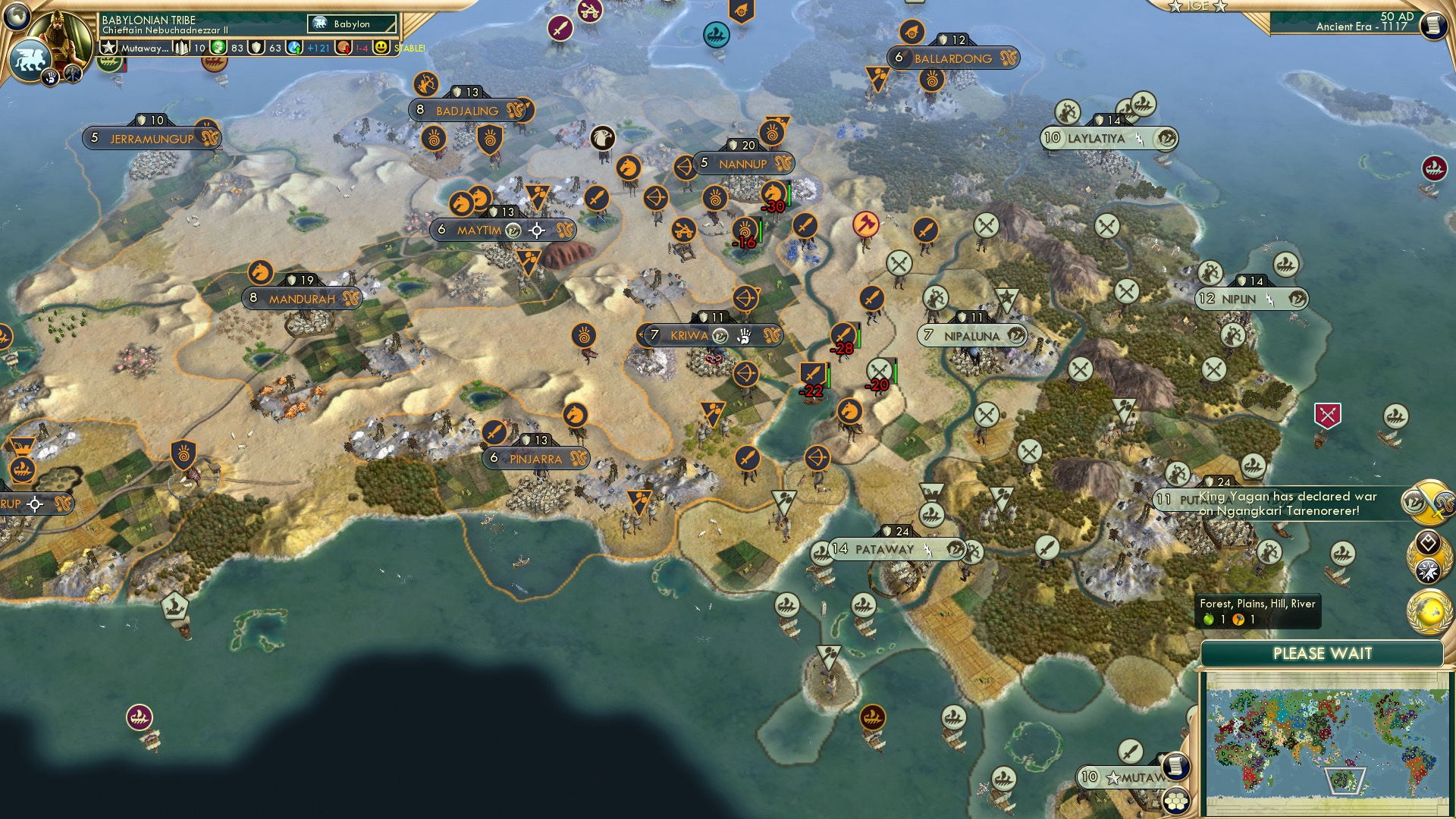 CBR In-Game Screenshot of Just Add Bellum