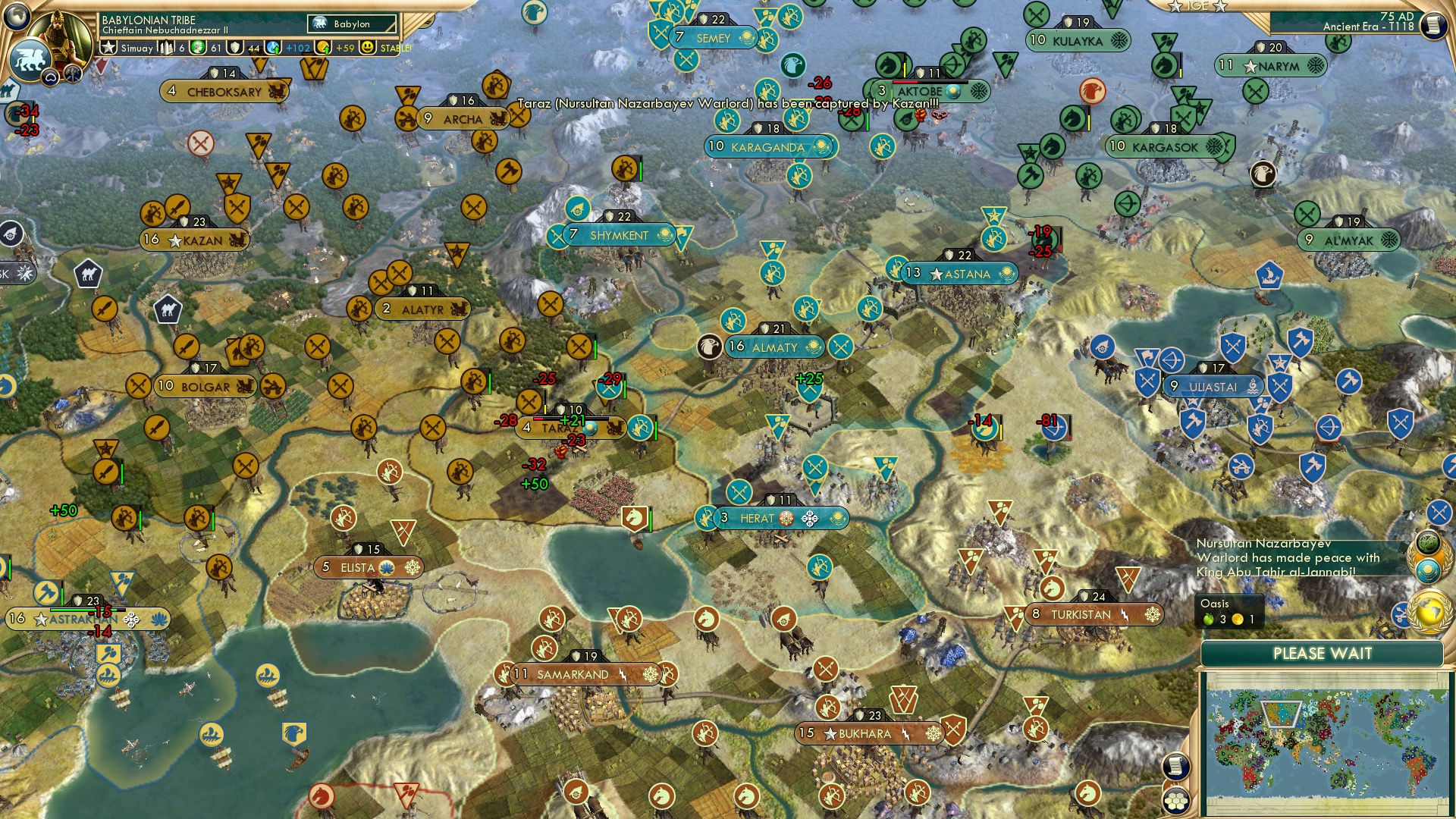 CBR In-Game Screenshot of Tarazan