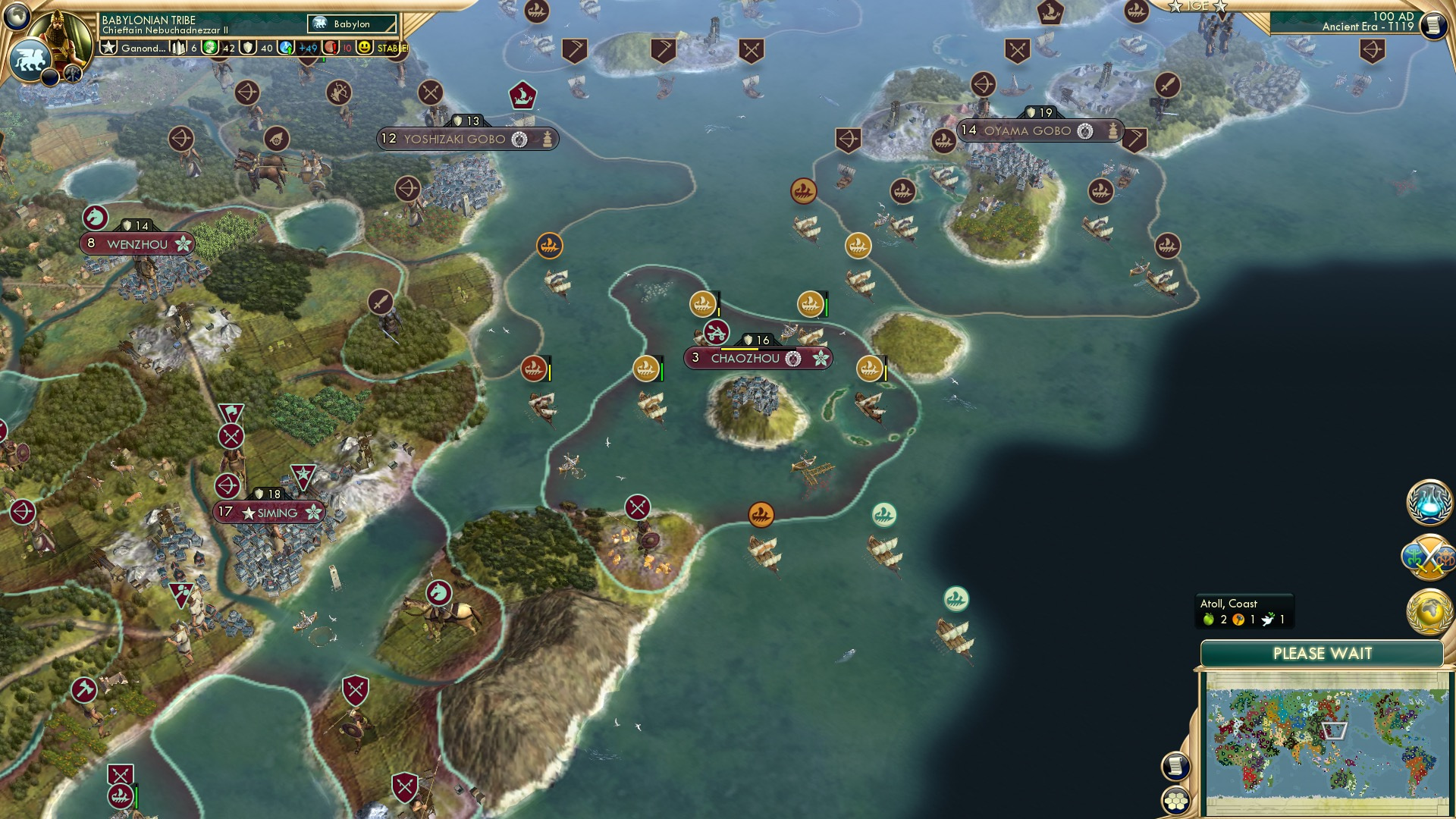 CBR In-Game Screenshot of War Plan Zheng