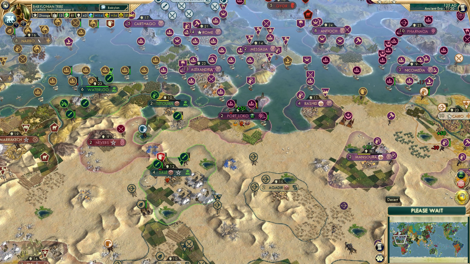 CBR In-Game Screenshot of Mediterranean Madness