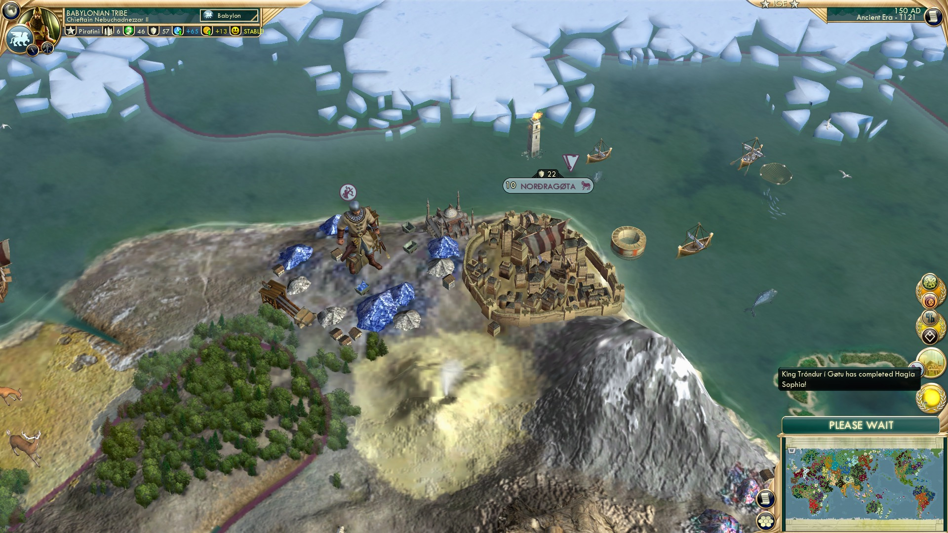 CBR In-Game Screenshot of Hagia Snowphia