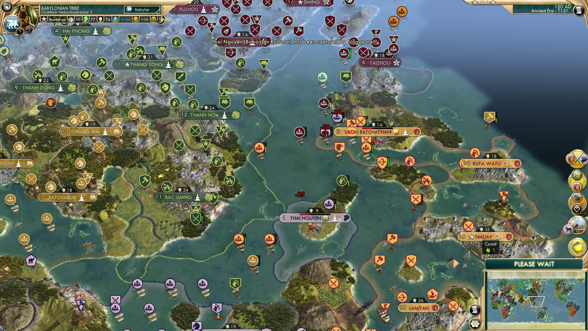 CBR In-Game Screenshot of Trireme Time