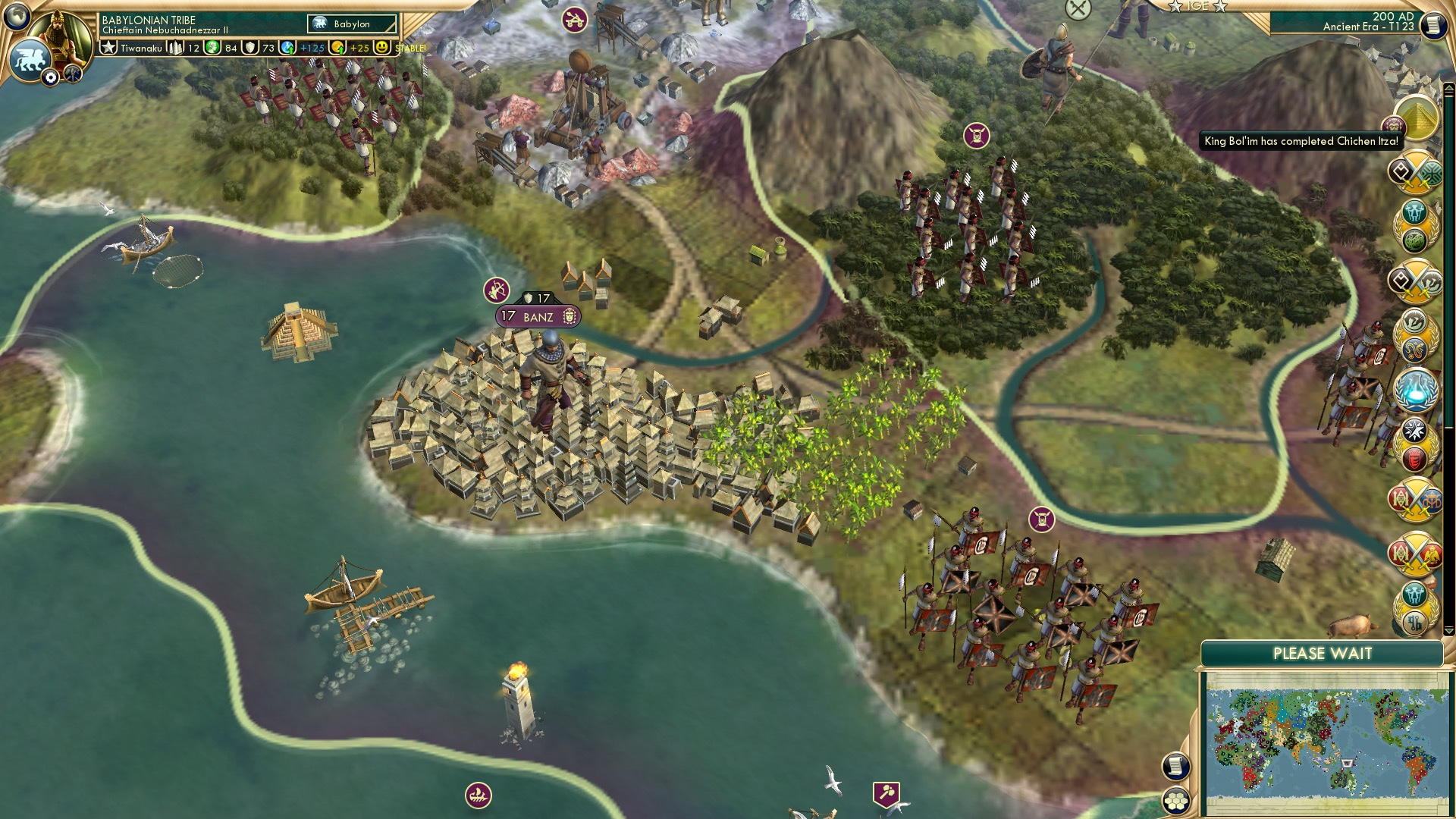 CBR In-Game Screenshot of Chicken Pizza