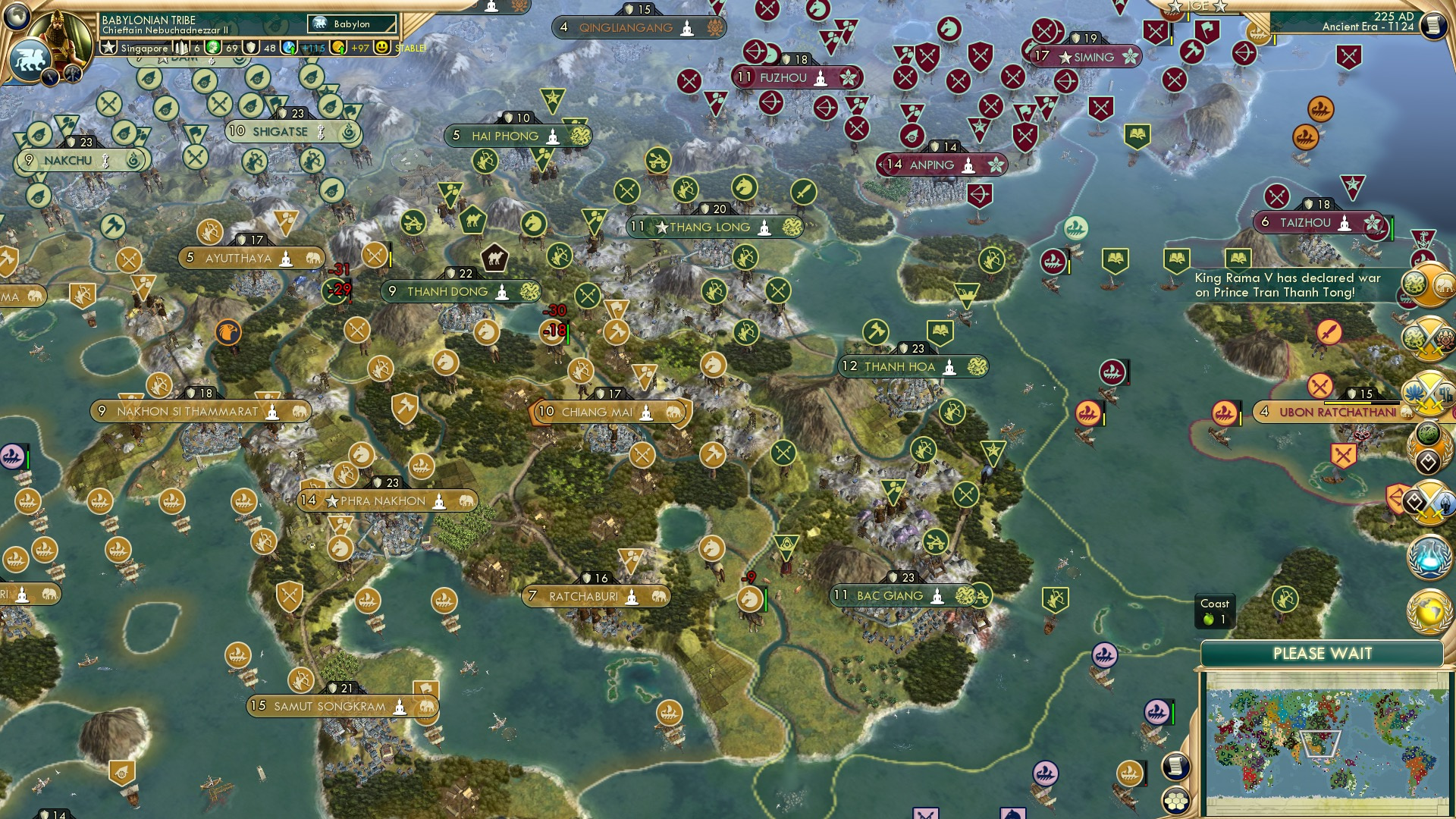 CBR In-Game Screenshot of Daji-Rama Drama