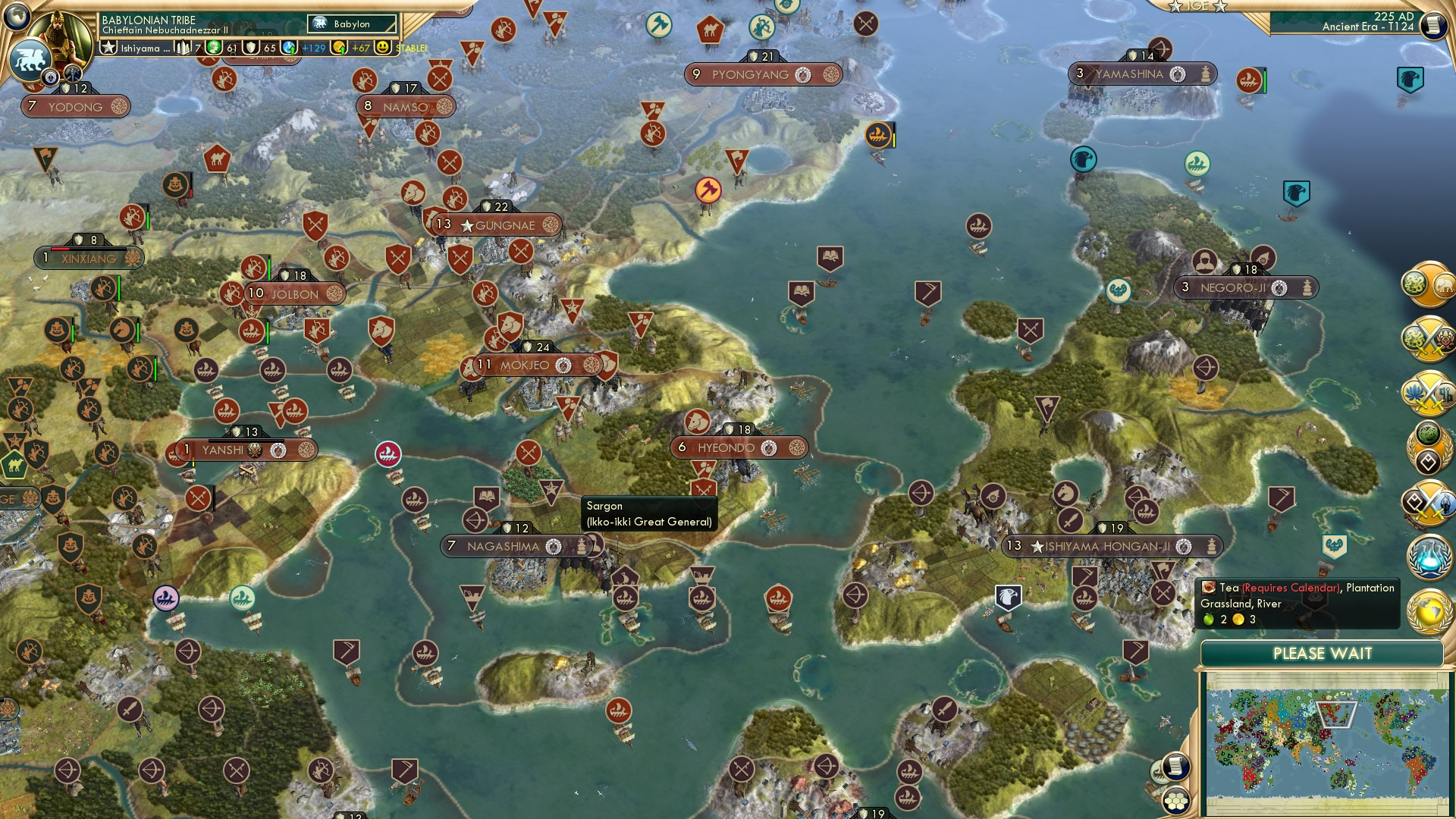 CBR In-Game Screenshot of The Slide Containing Two Ikki Settlers