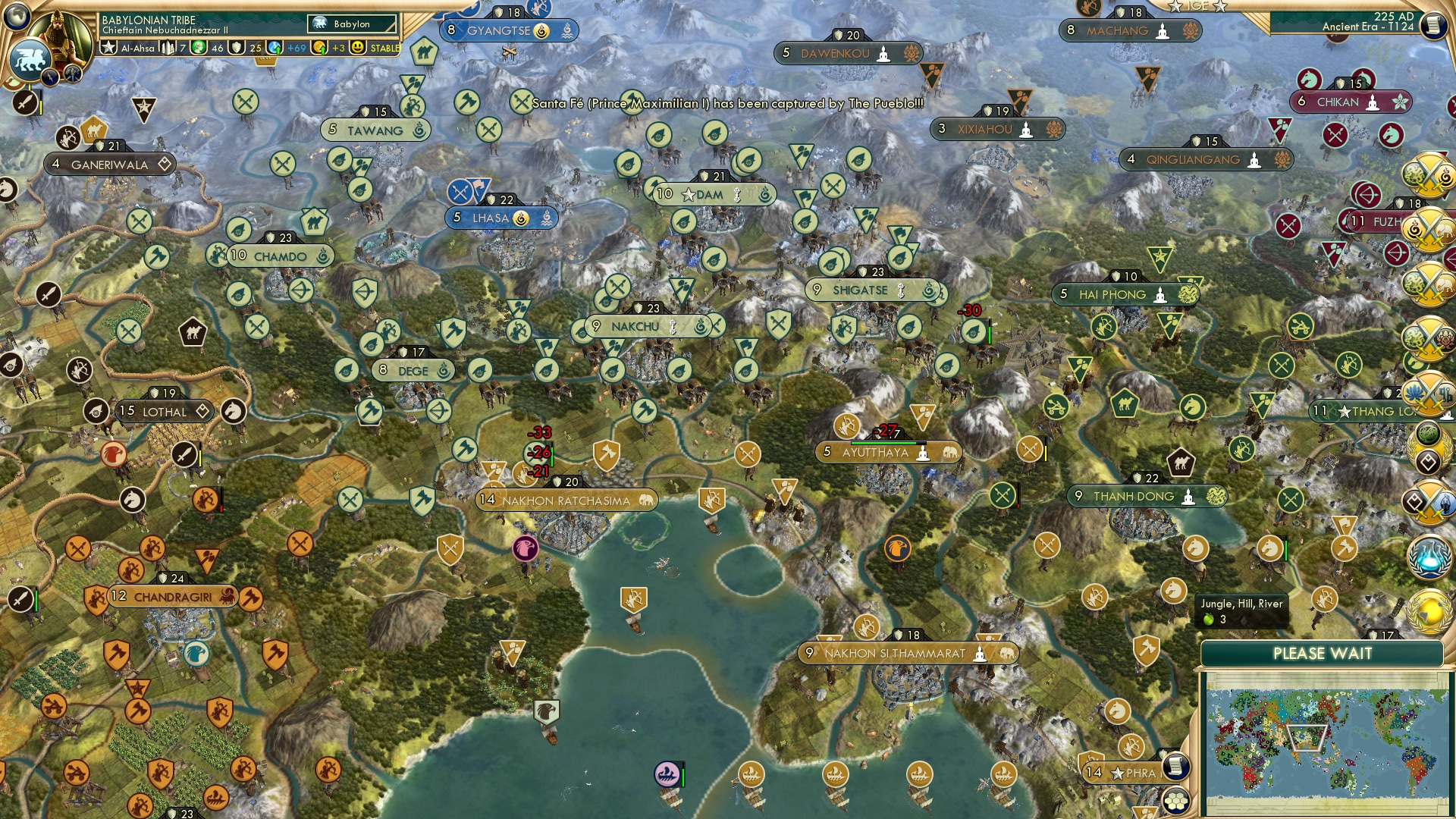 CBR In-Game Screenshot of Golden Triangle