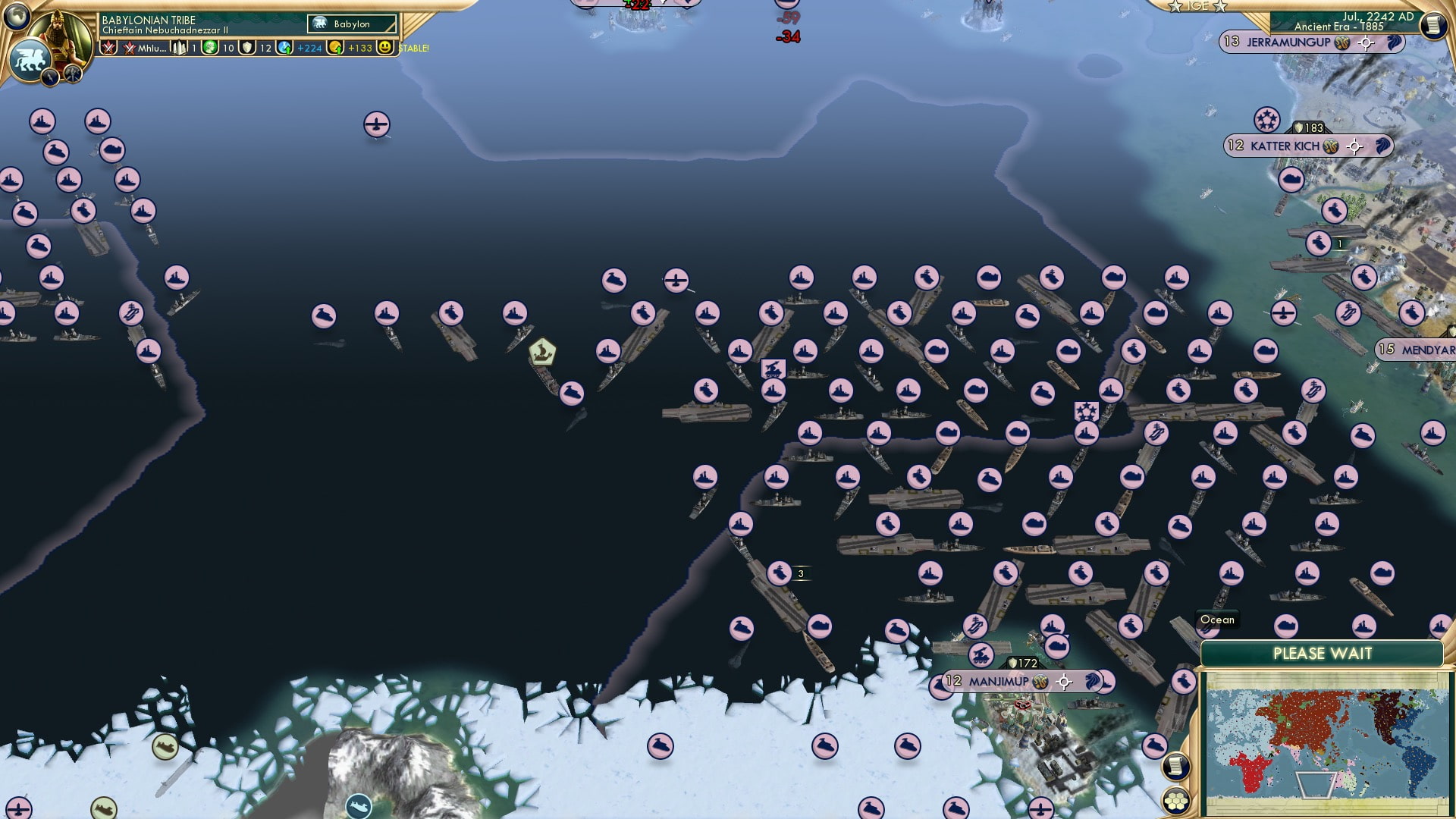 CBR In-Game Screenshot of Spending Theory