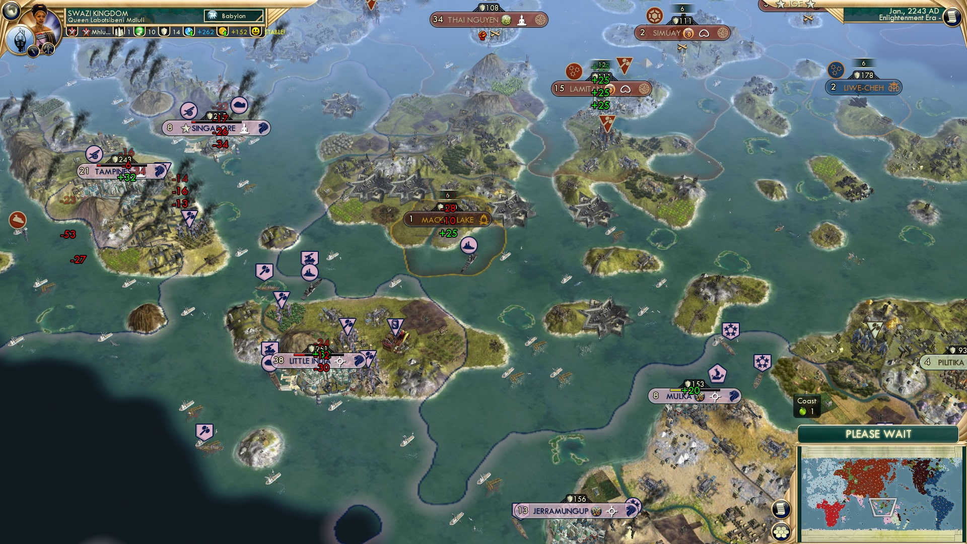 CBR In-Game Screenshot of Vermilion