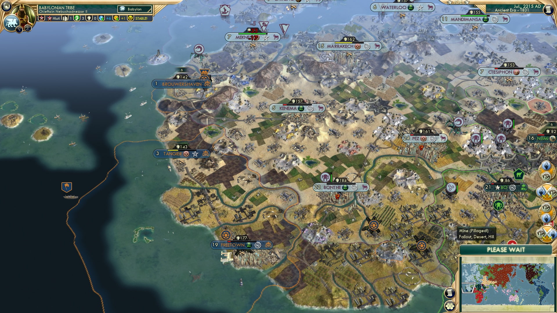 CBR In-Game Screenshot of Alligator in the Garden