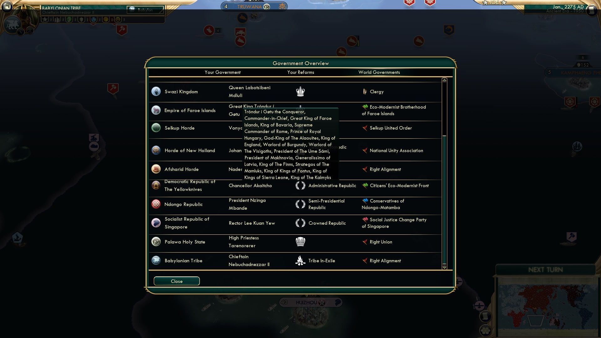 CBR In-Game Screenshot of Endling Bird