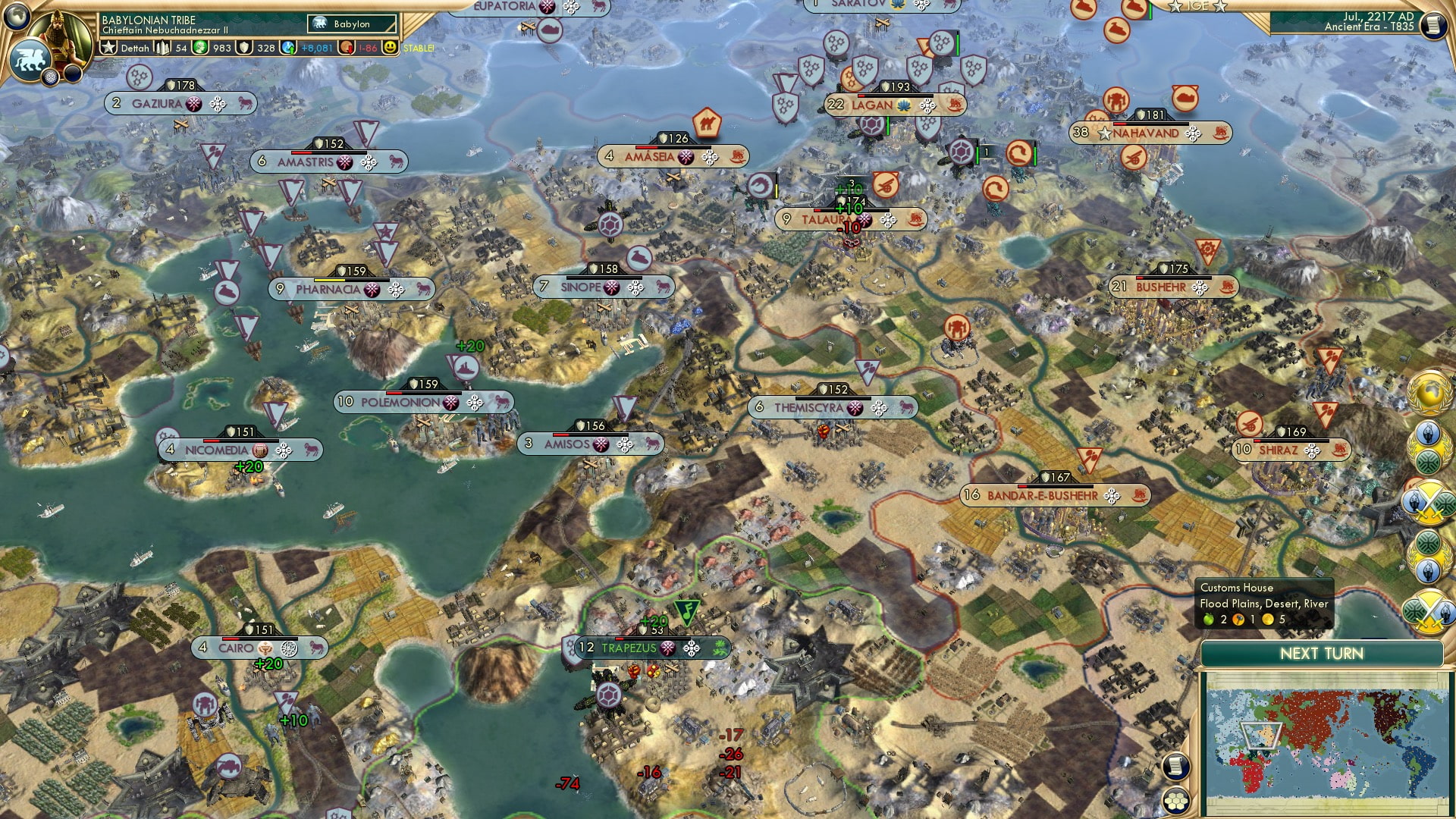 CBR In-Game Screenshot of Cadmium Colors