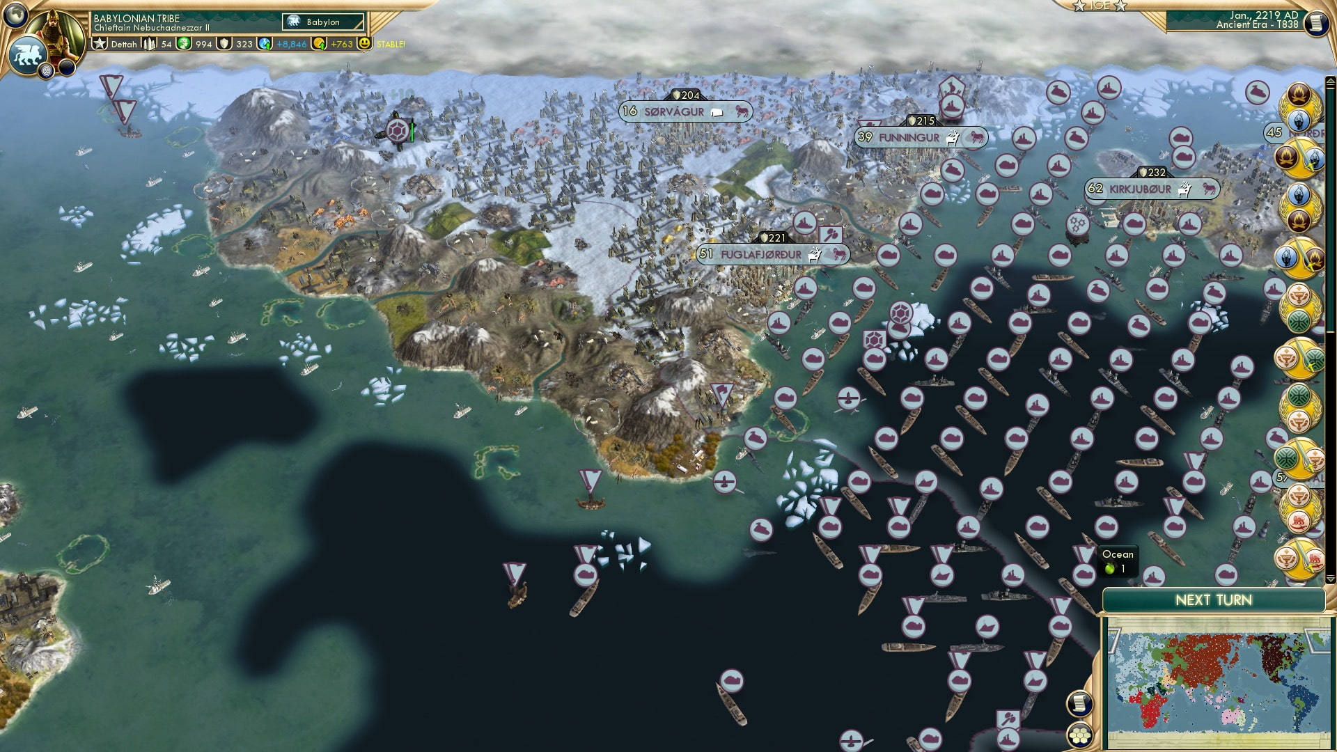 CBR In-Game Screenshot of Chilly