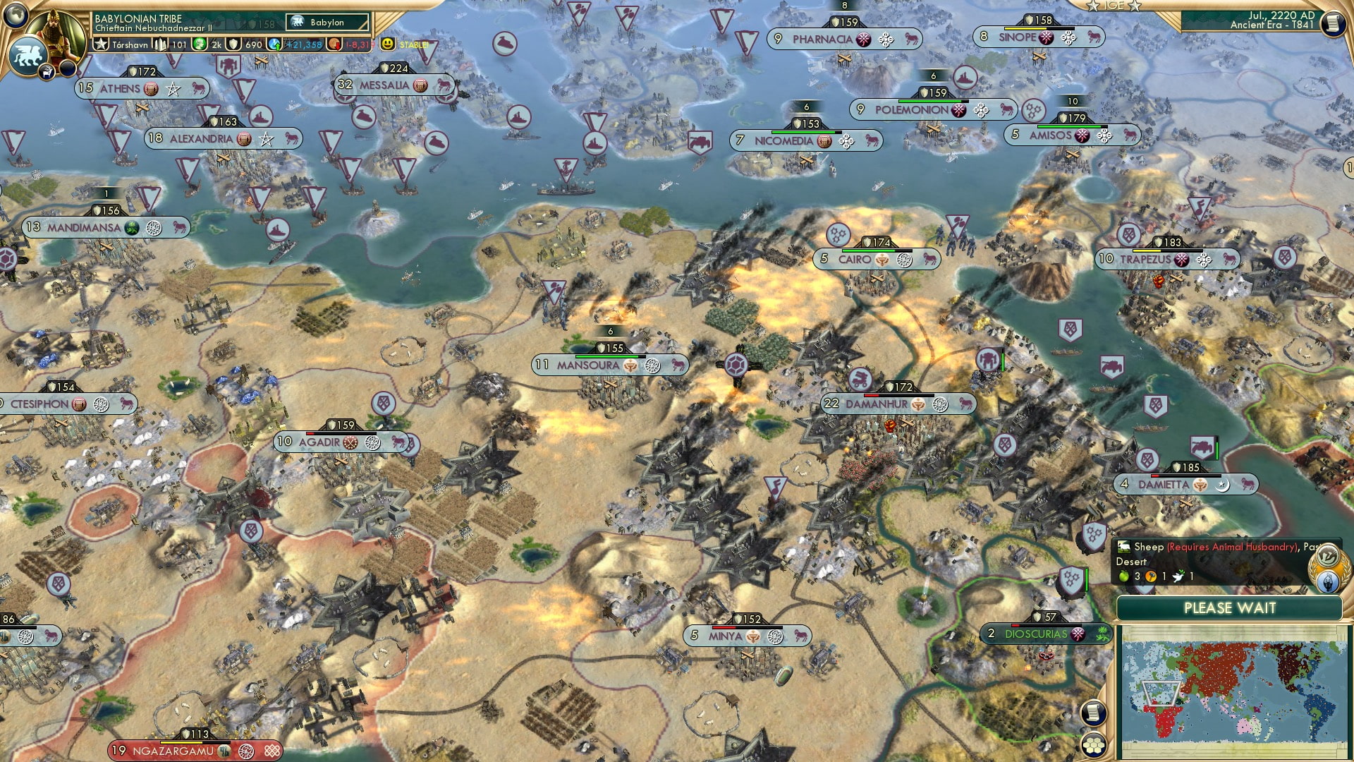 CBR In-Game Screenshot of Follower of the Crowd