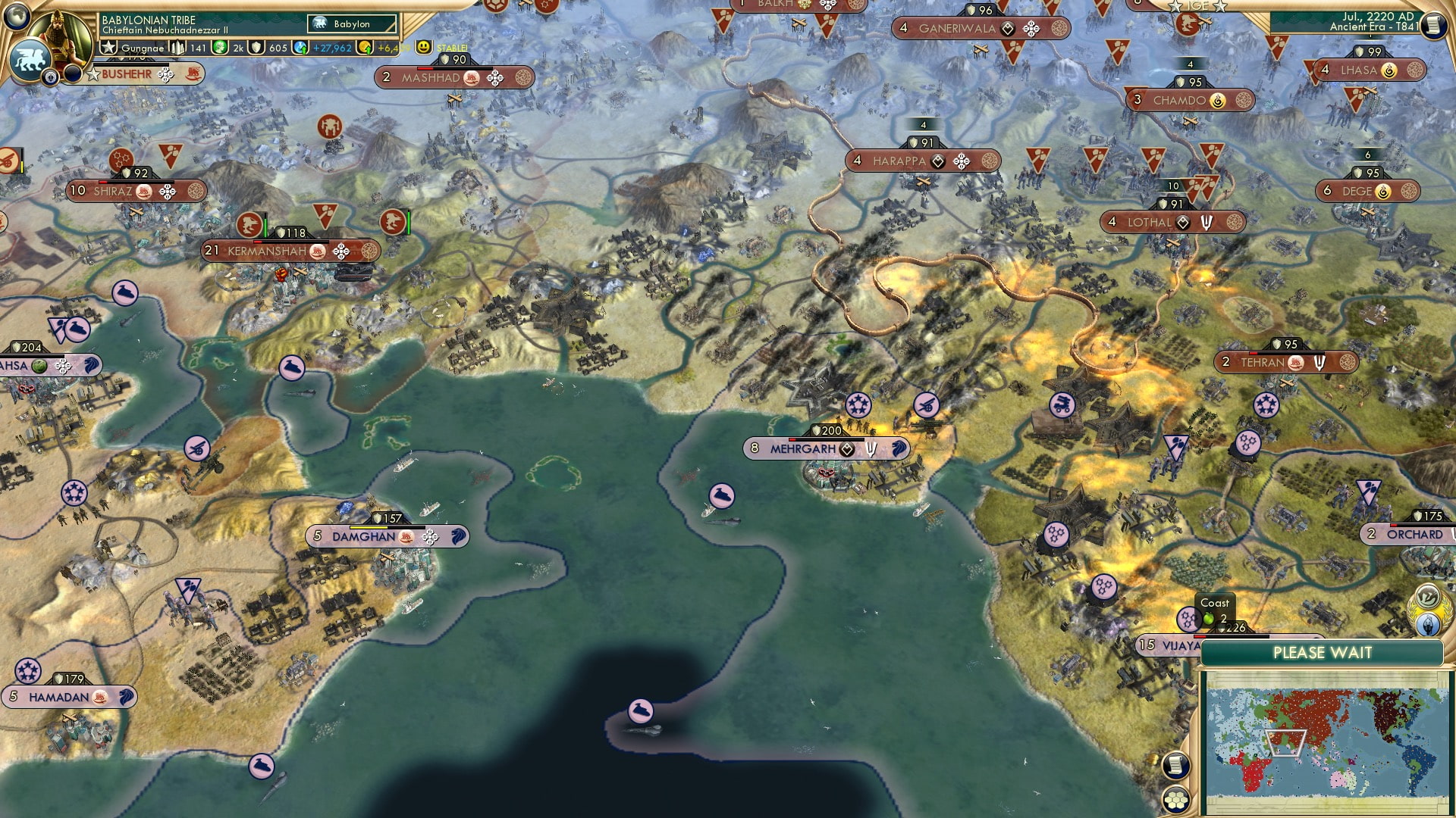 CBR In-Game Screenshot of Shark-Pot Party