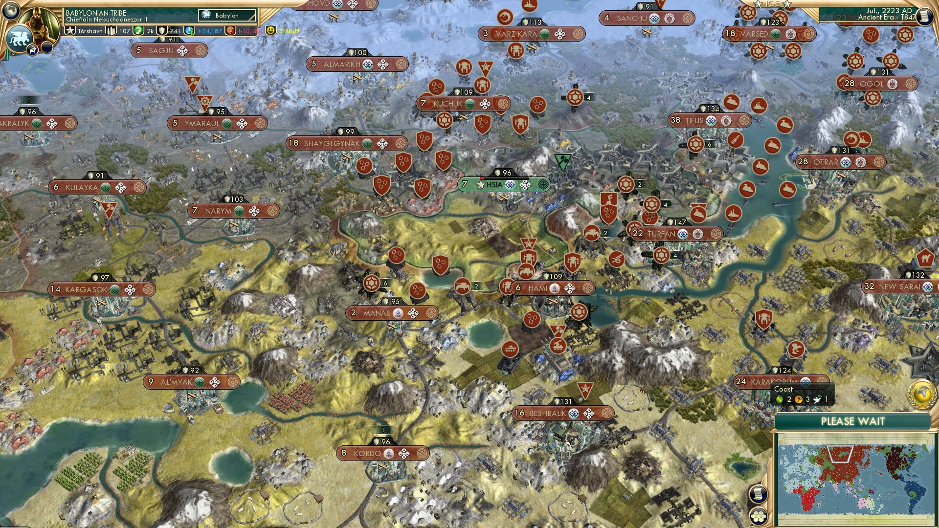 CBR In-Game Screenshot of Donut End