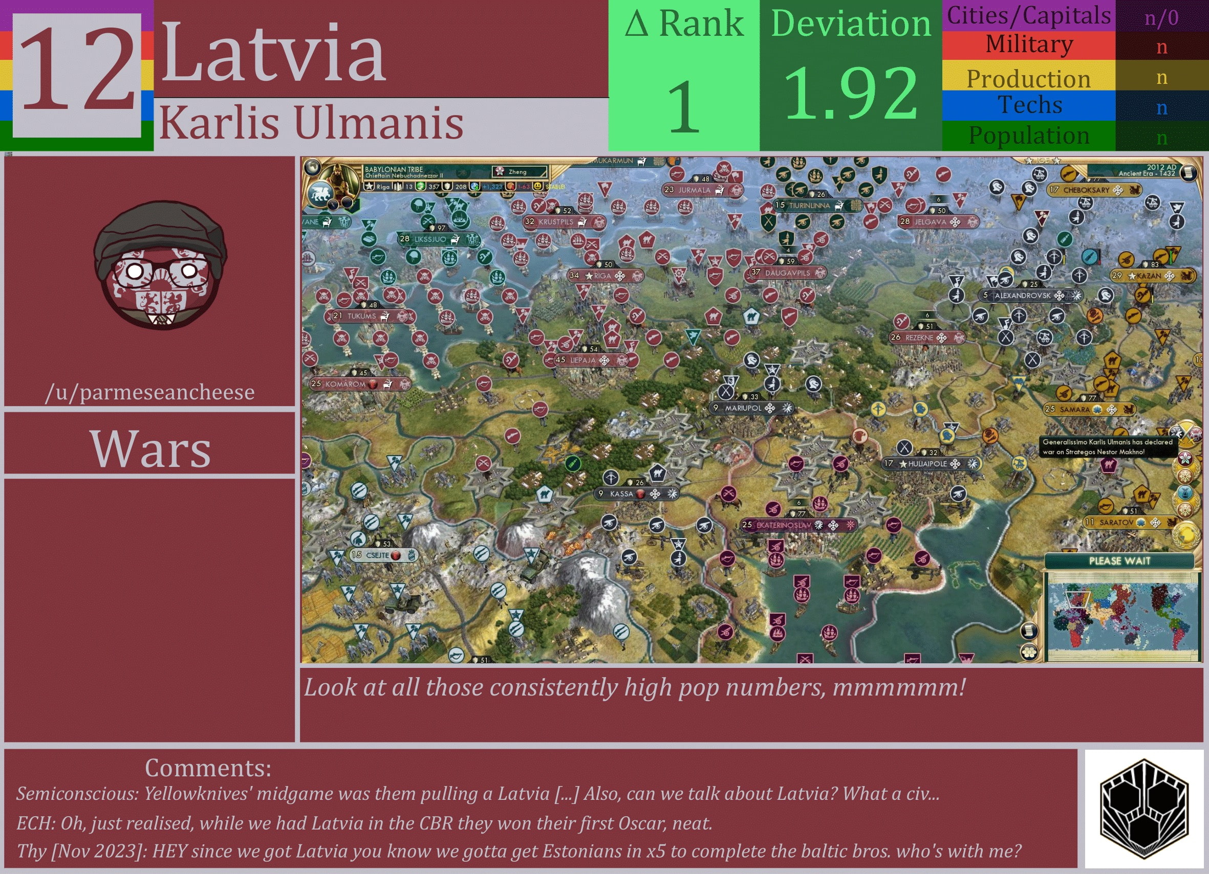 CBR In-Game Screenshot of Latvia