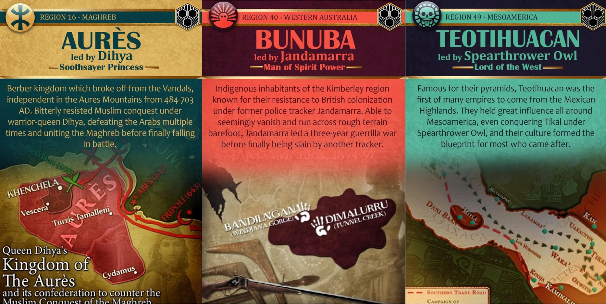 CBR In-Game Screenshot of Meet the Civs!