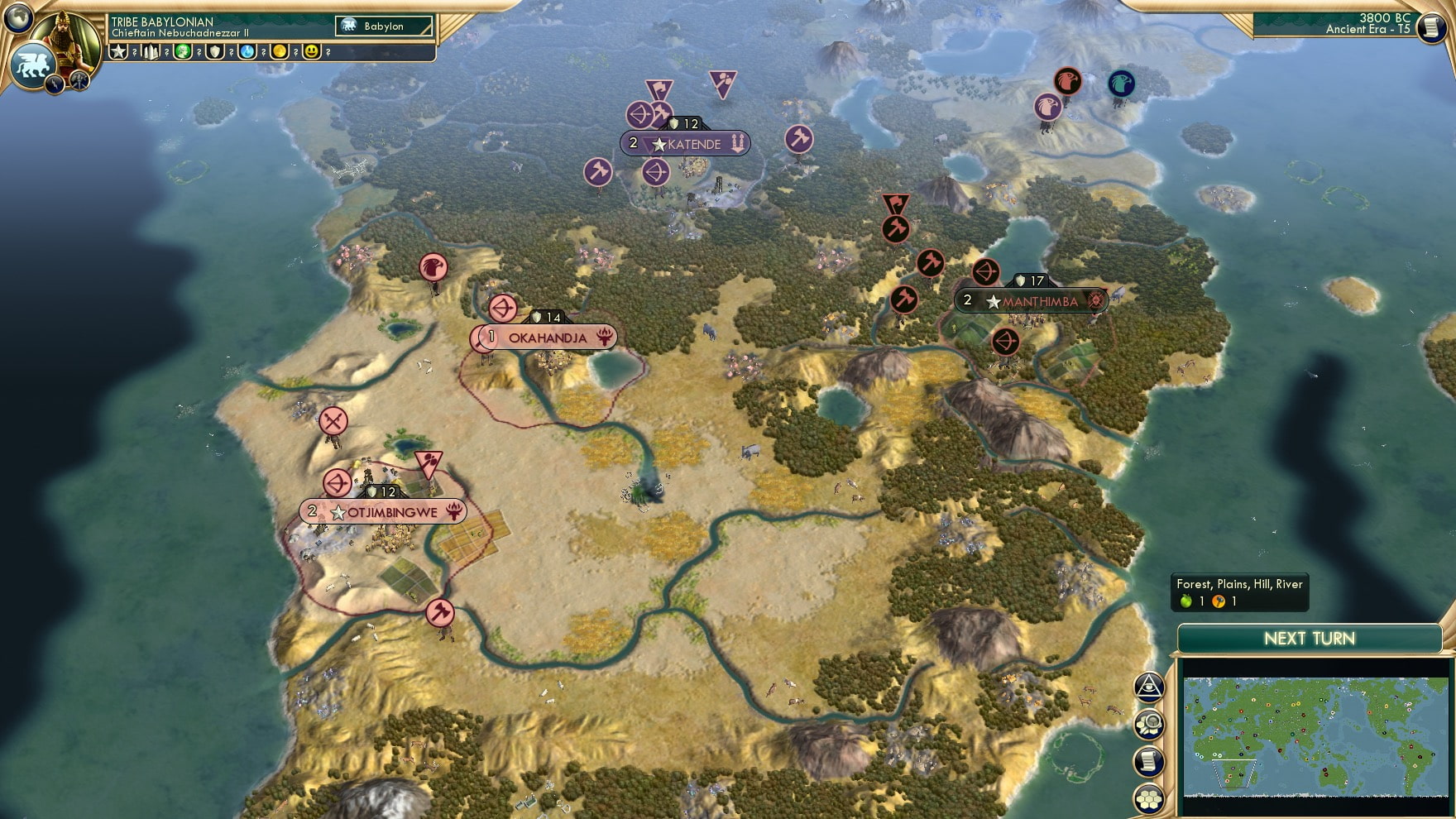 CBR In-Game Screenshot of Kiliminjaro Katch Up