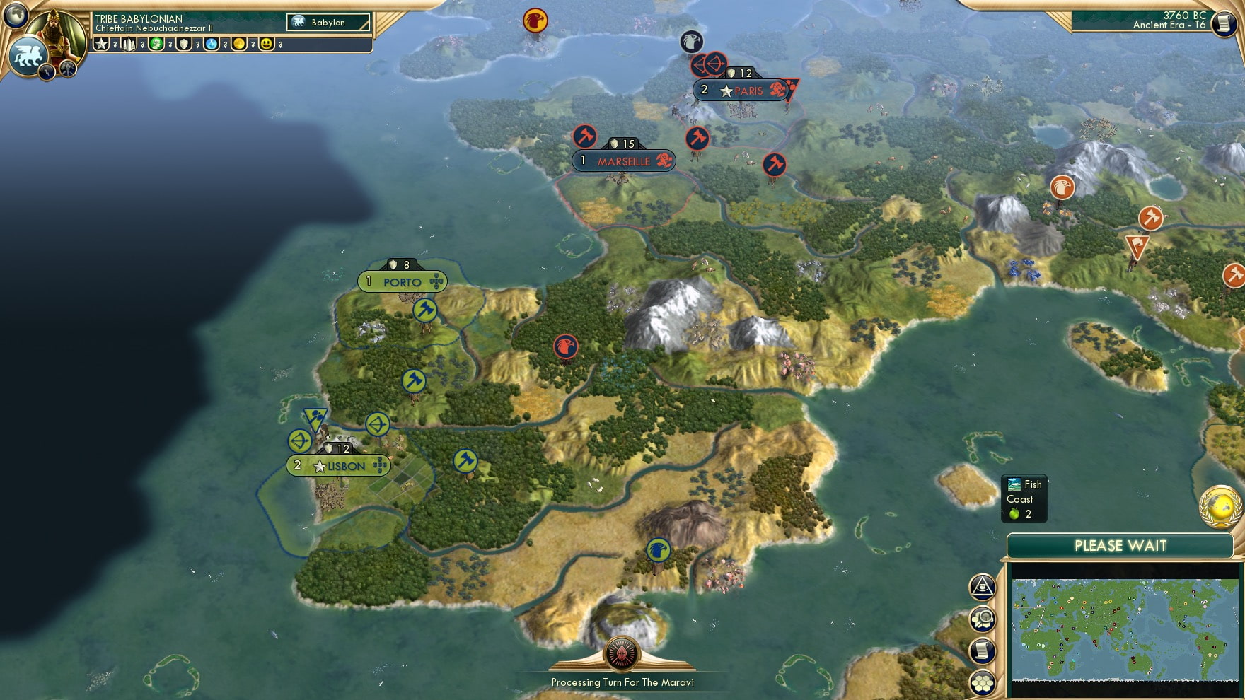 CBR In-Game Screenshot of The Lazy Porto-gal Show