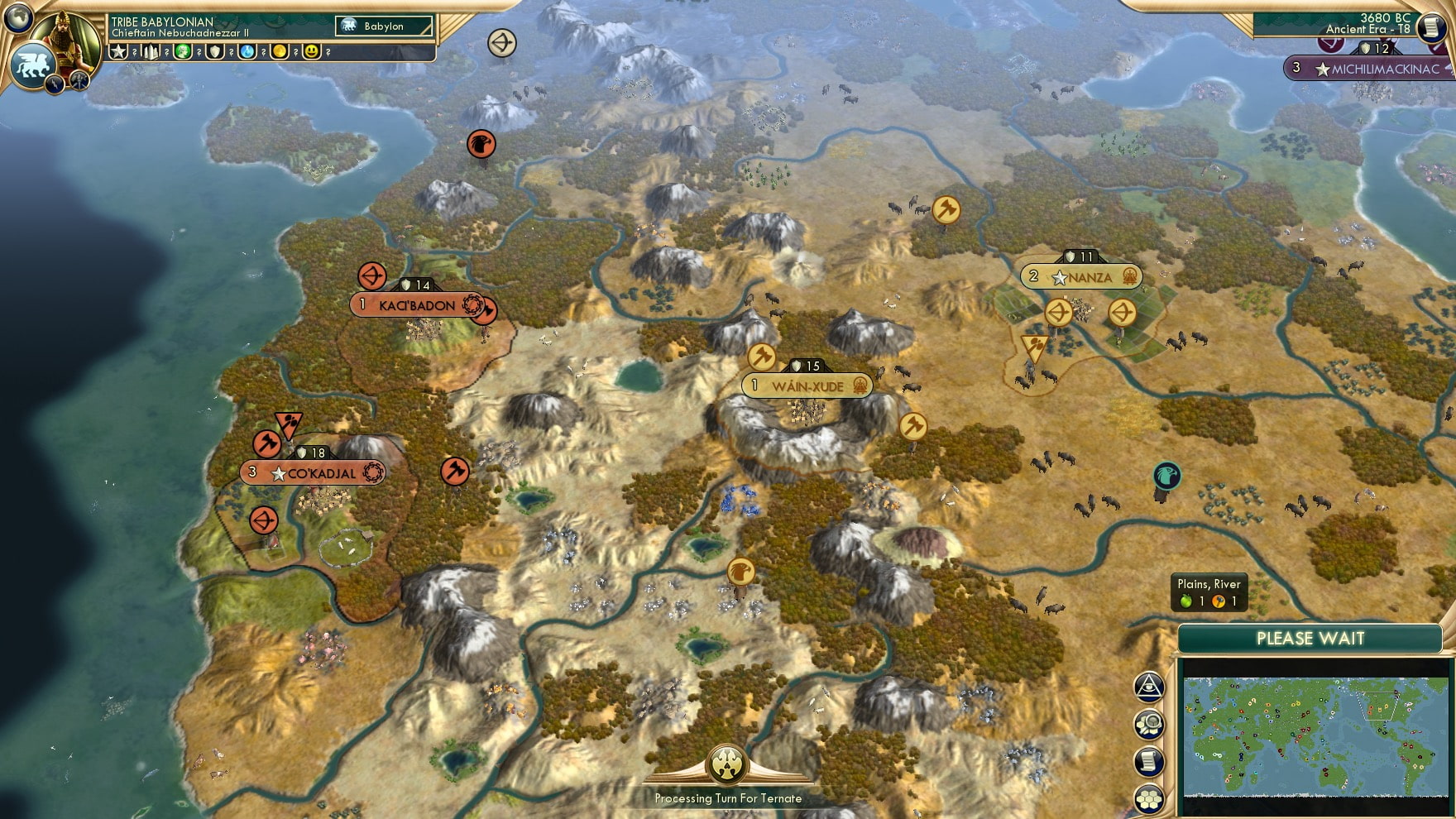 CBR In-Game Screenshot of The Answer My Friend….