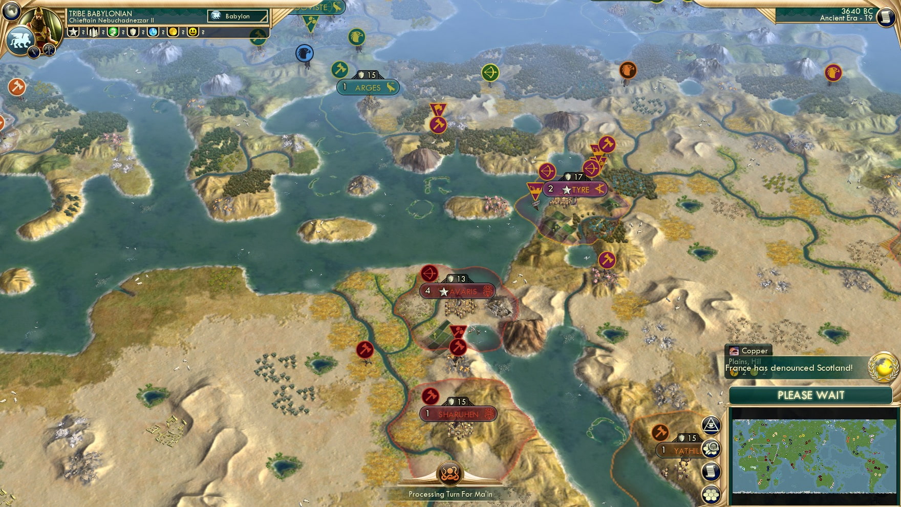 CBR In-Game Screenshot of In the Hall of the Crimson King