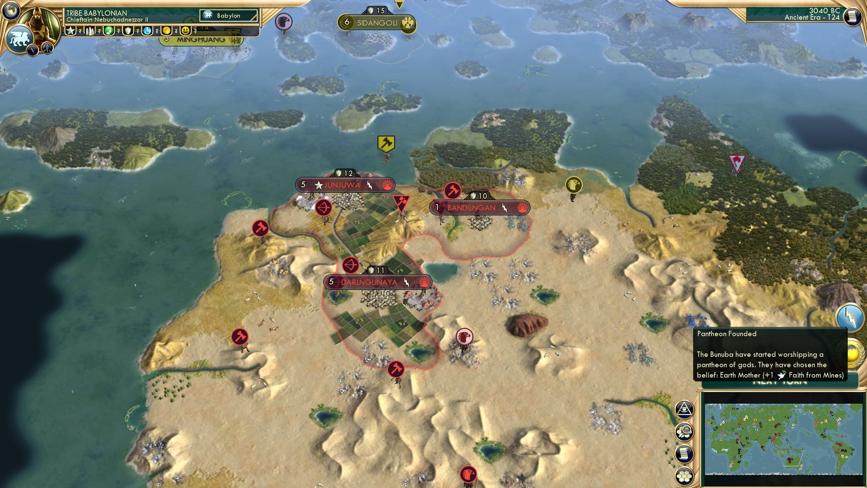 CBR In-Game Screenshot of Earth Mother