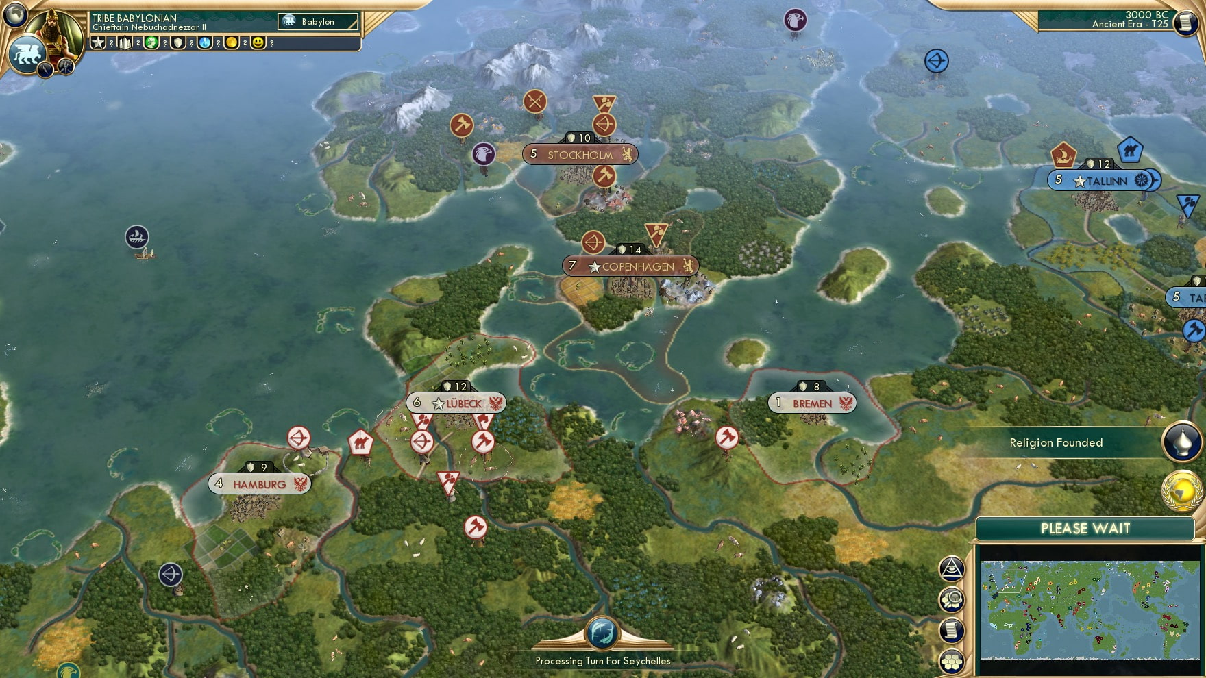 CBR In-Game Screenshot of Game on!