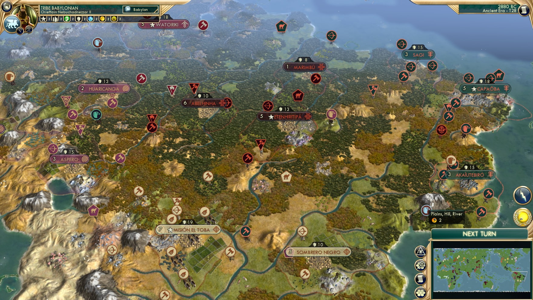 CBR In-Game Screenshot of A Tale of Nine Cities