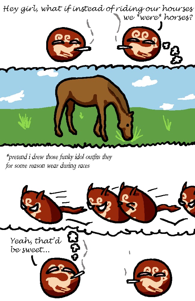 CBR In-Game Screenshot of Are You A Horse?