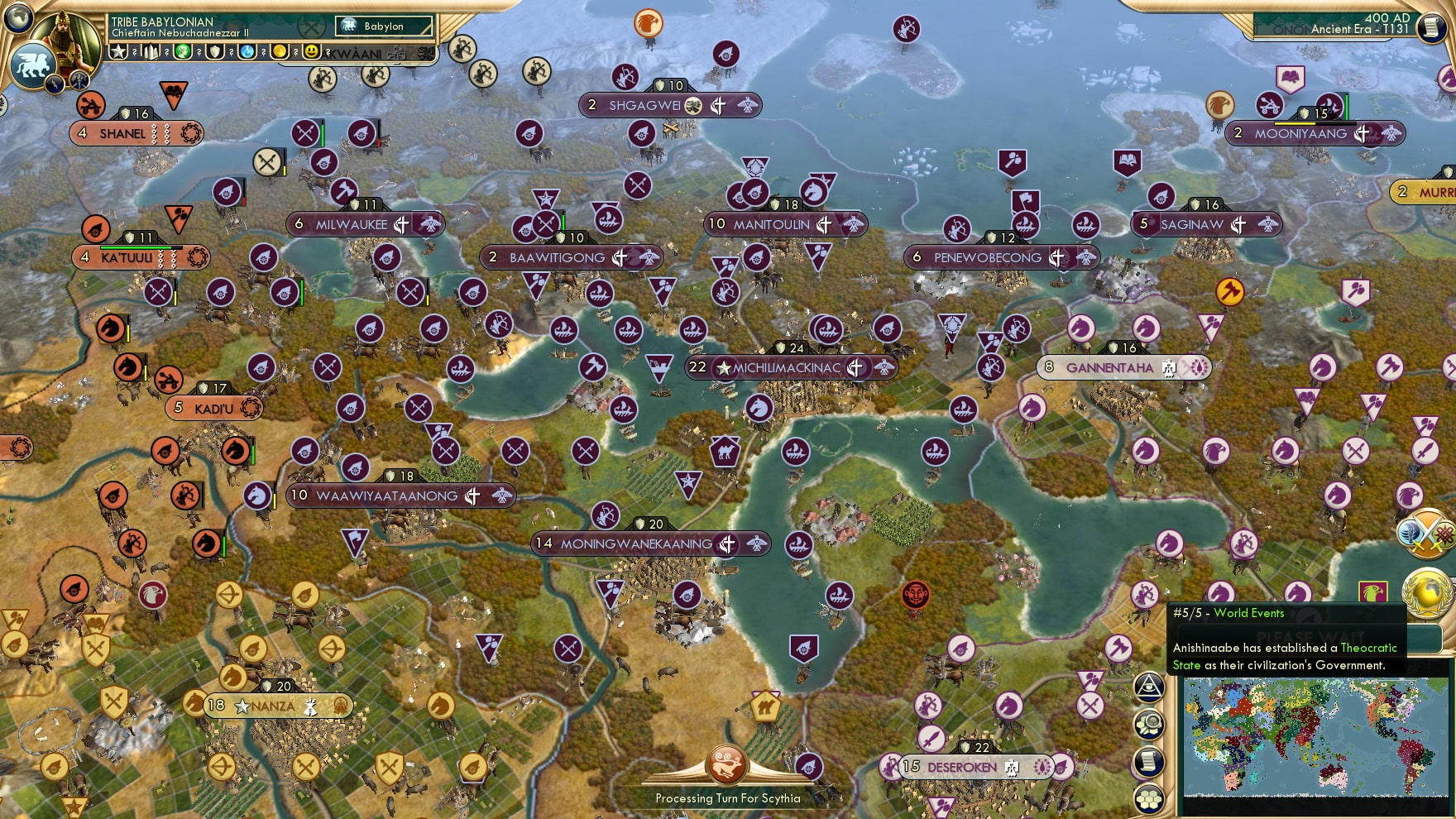 CBR In-Game Screenshot of Methodism to the Madness