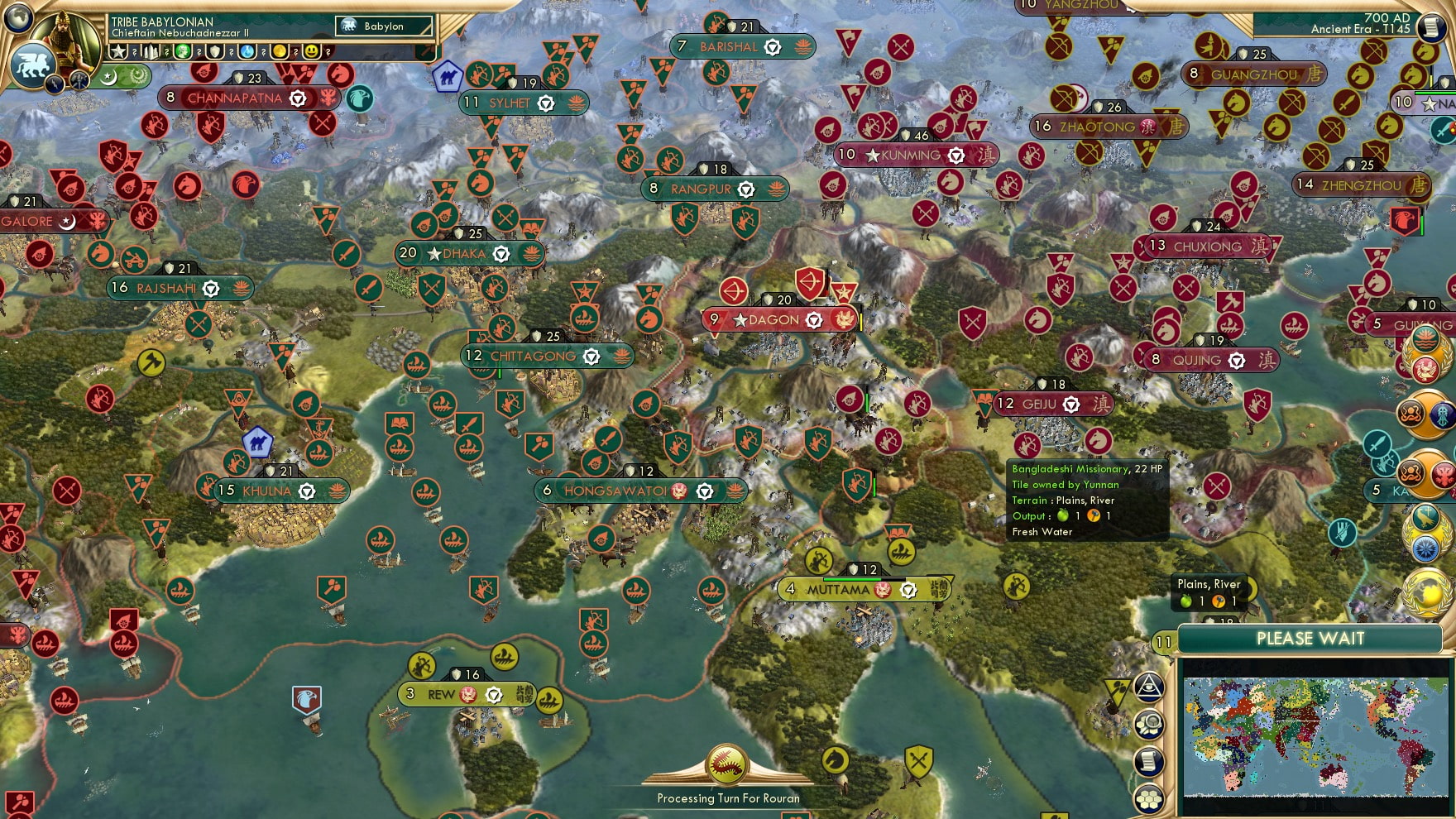 CBR In-Game Screenshot of Out Of The Bangladesh Into The Yunnan