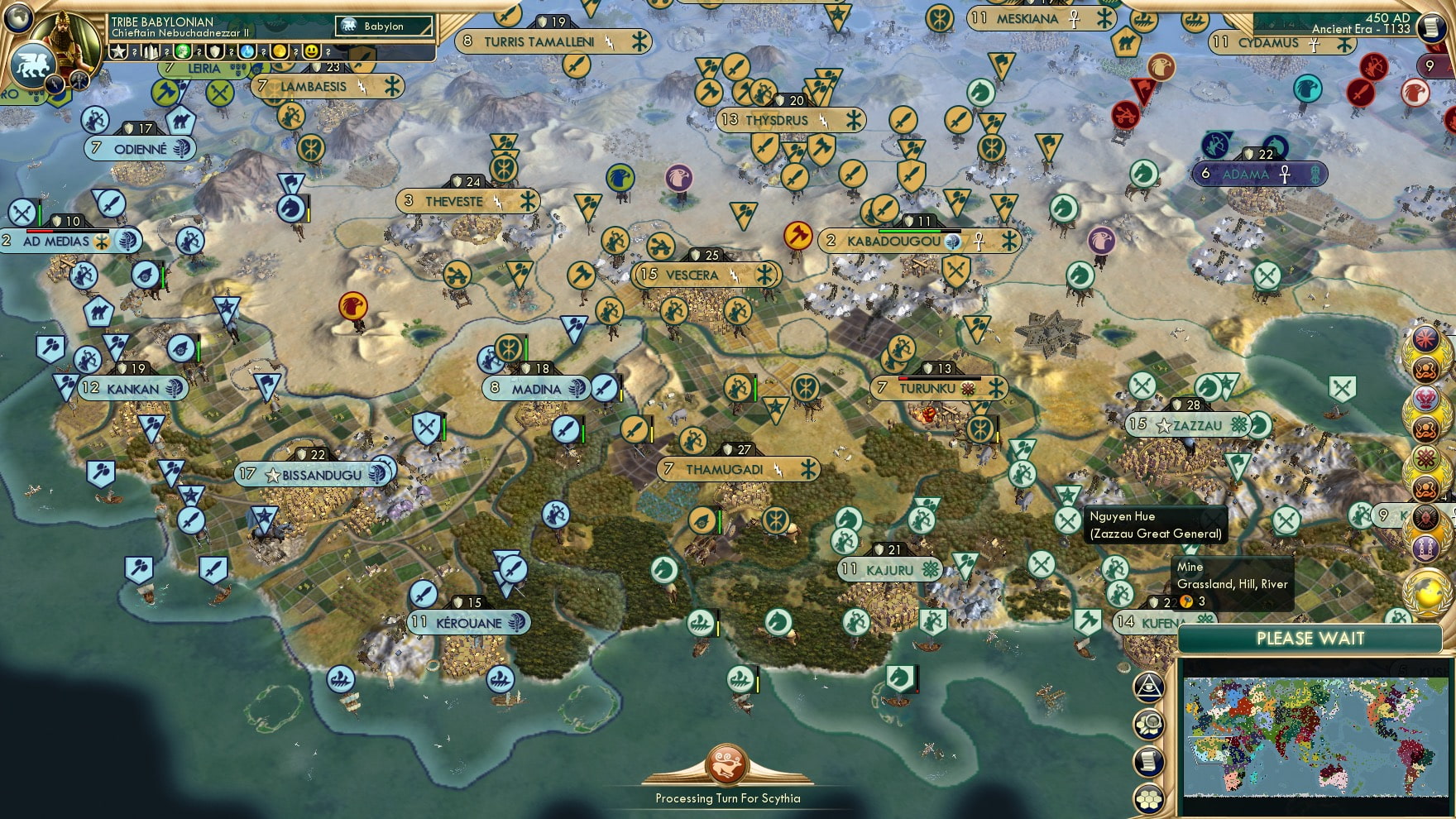 CBR In-Game Screenshot of Madina in Danger