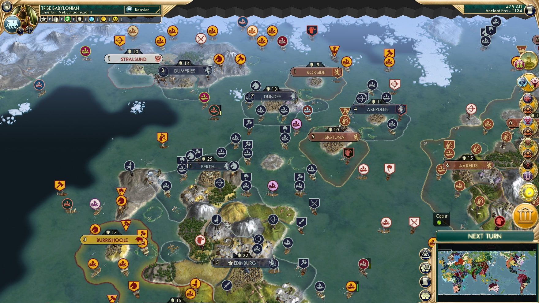 CBR In-Game Screenshot of North Sea Scramble II: Scramble Harder