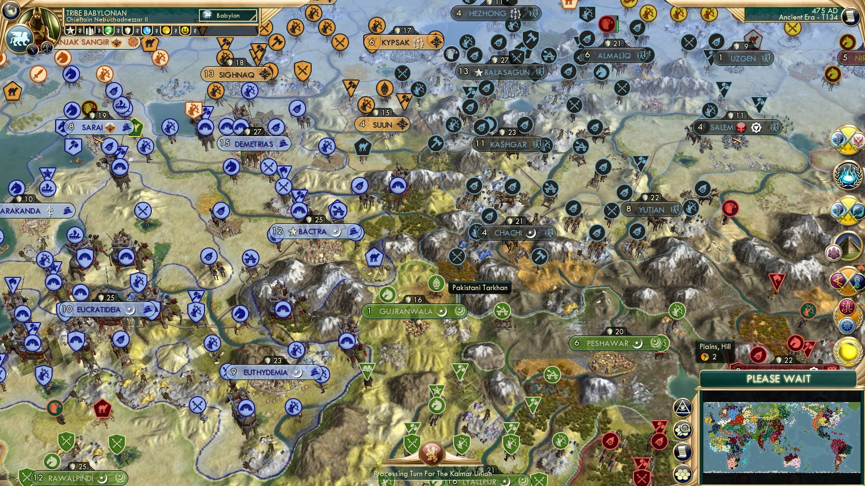 CBR In-Game Screenshot of Desertion Excursion