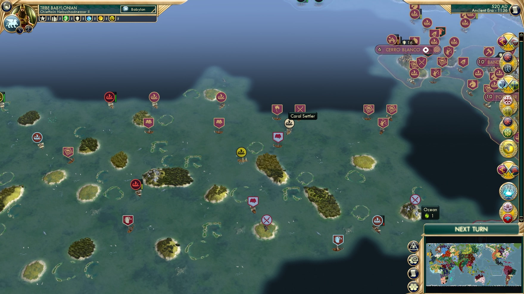 CBR In-Game Screenshot of Polynesian Potential