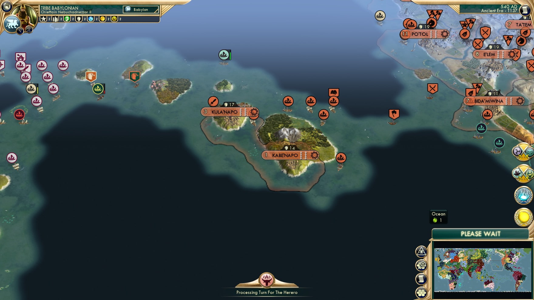 CBR In-Game Screenshot of Hawaii Pom-o