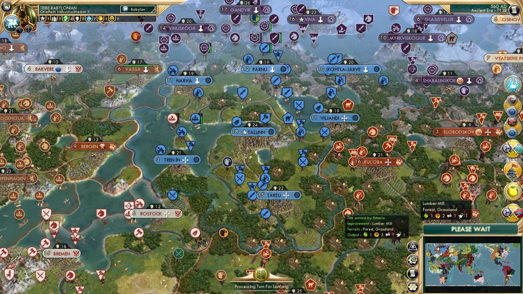 CBR In-Game Screenshot of Baltic Breaktime