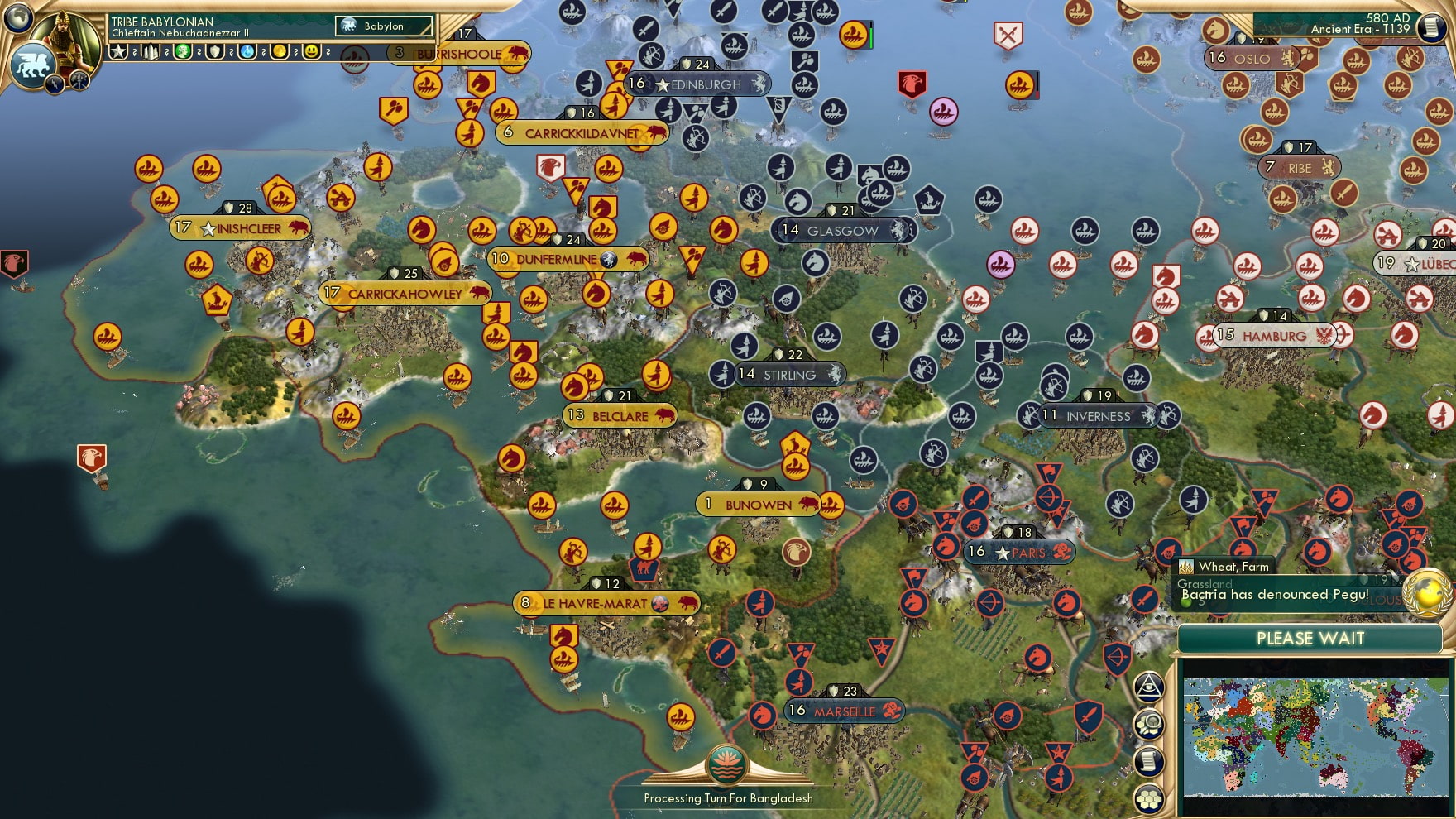 CBR In-Game Screenshot of The Boar and the Unicorn