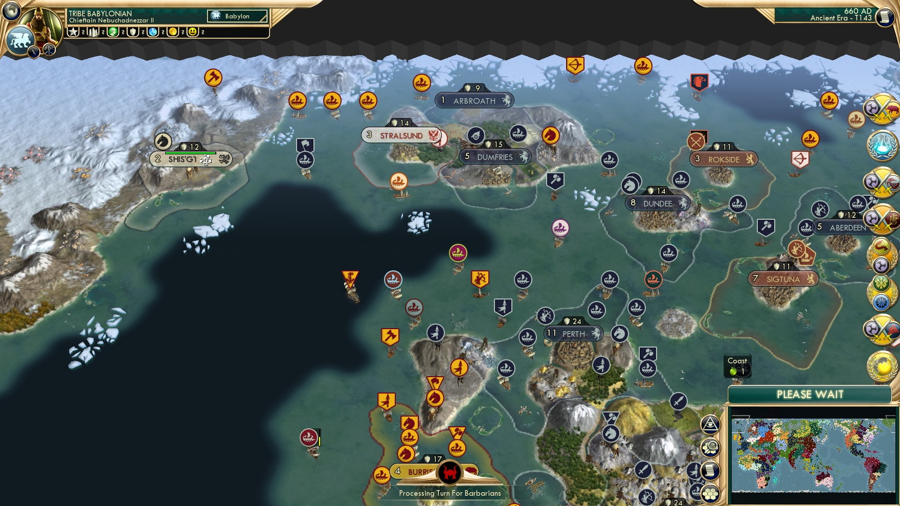 CBR In-Game Screenshot of North Sea Scramble III: The Revenge of the Scot